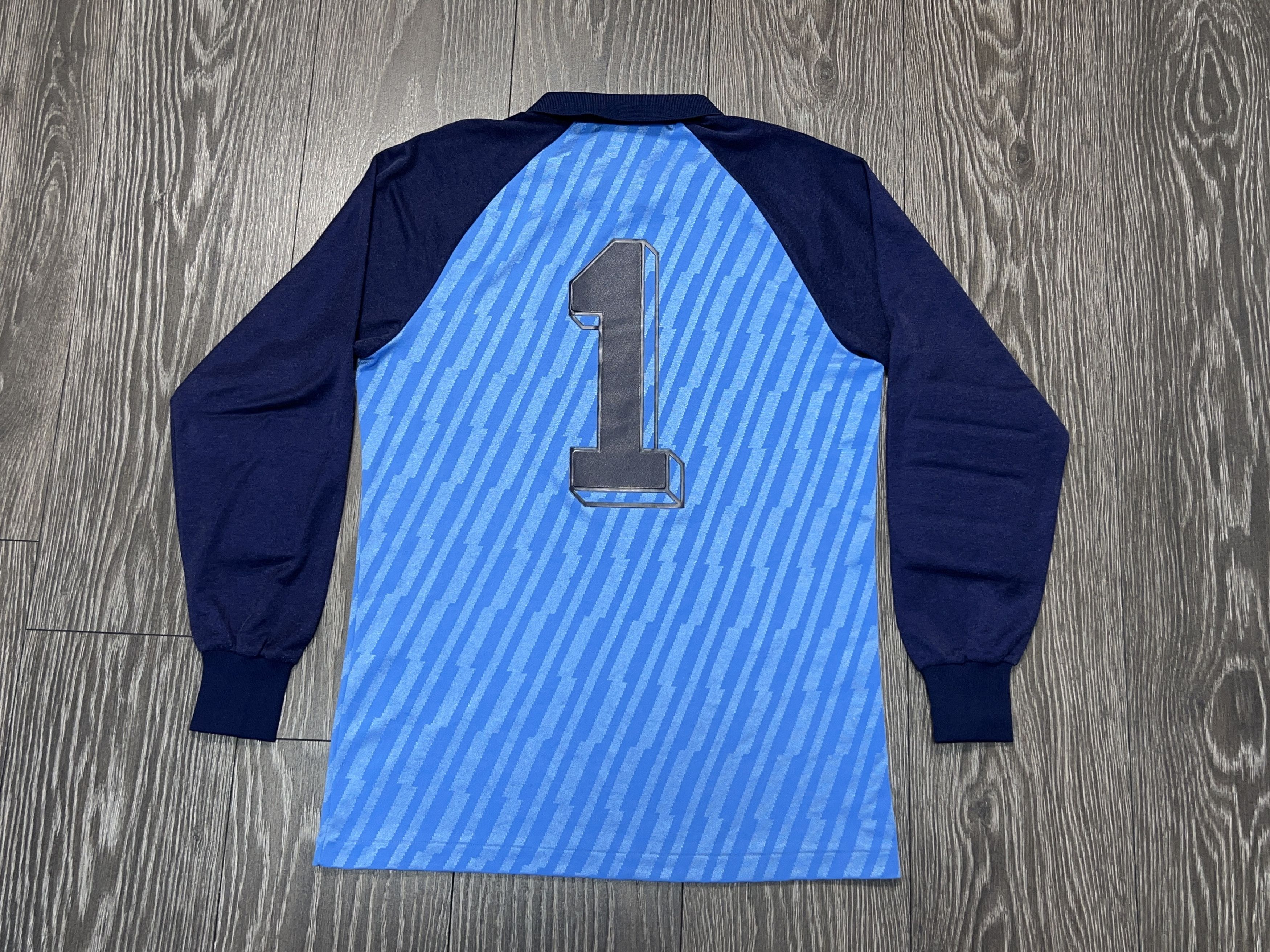 Erima 1980s Erima Goalkeeper GK Shirt Made in West Germany Jersey Size US M / EU 48-50 / 2 - 13 Thumbnail