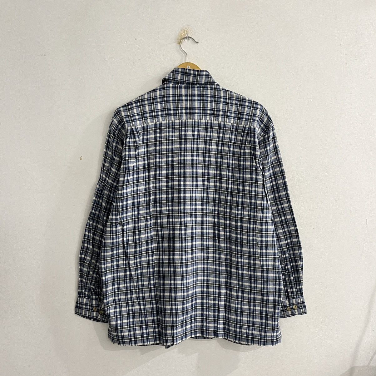 Japanese Brand Polo Club Plaid Zip Shirt Size US L / EU 52-54 / 3 - 5 Thumbnail