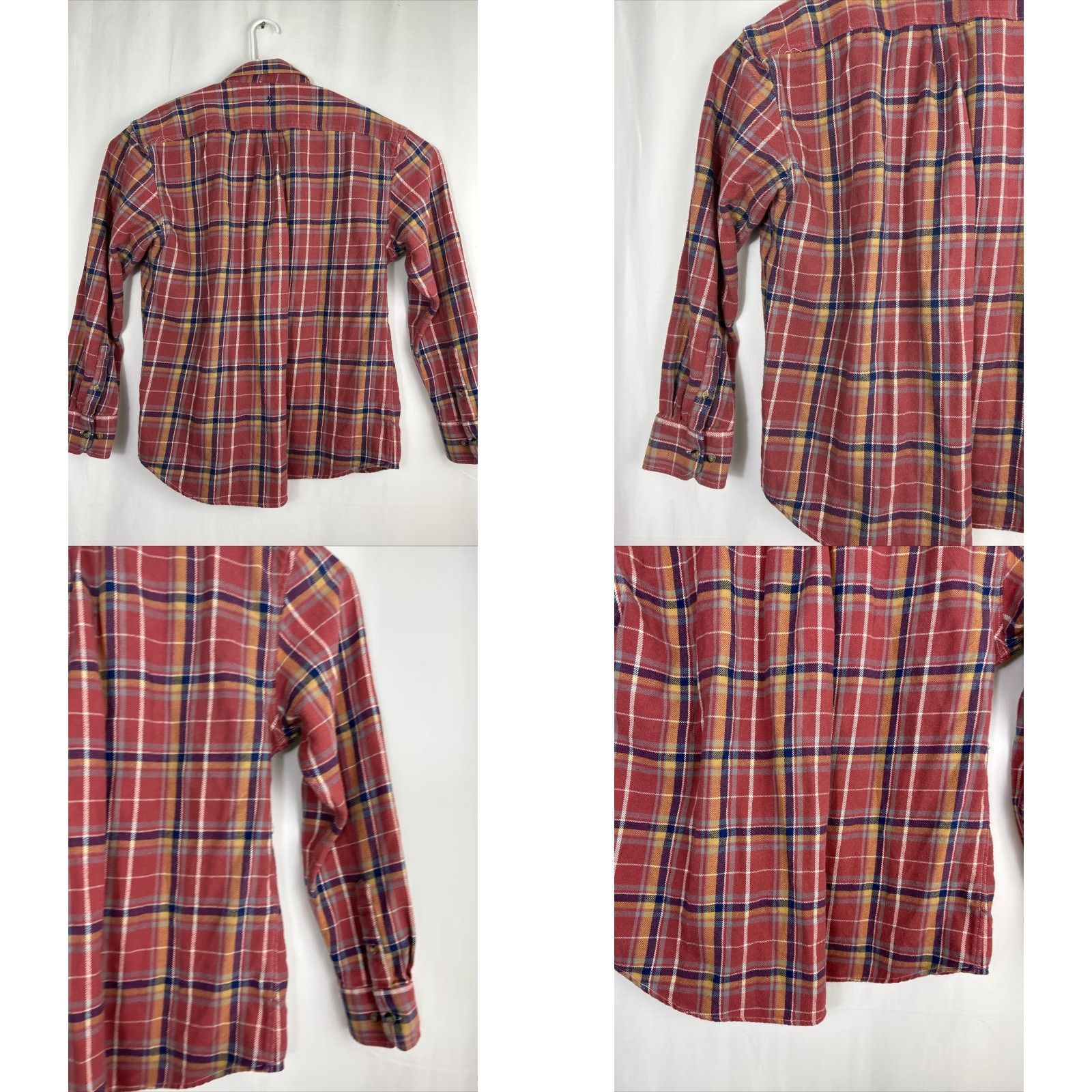 Vintage Browning Button-Up Plaid Flannel Shirt Womens 2XL Pink Blue Casual Size XXL / US 16-18 / IT 52-54 - 8 Thumbnail