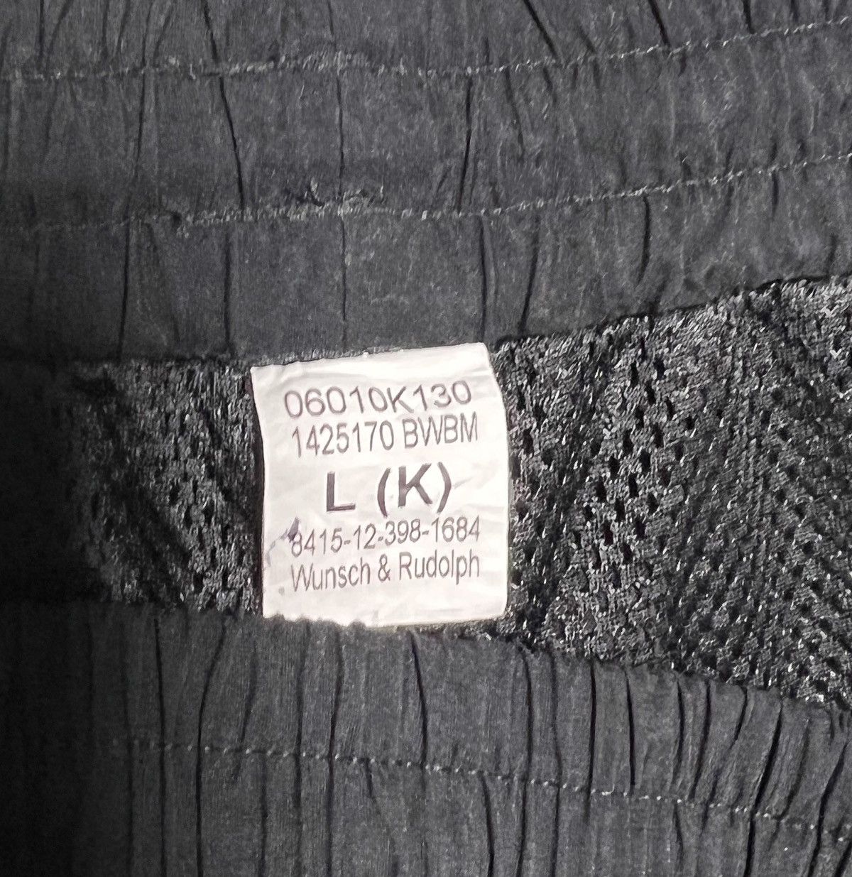 Seditionaries Bundeswehr Black Training Pants Size US 34 / EU 50 - 14 Thumbnail