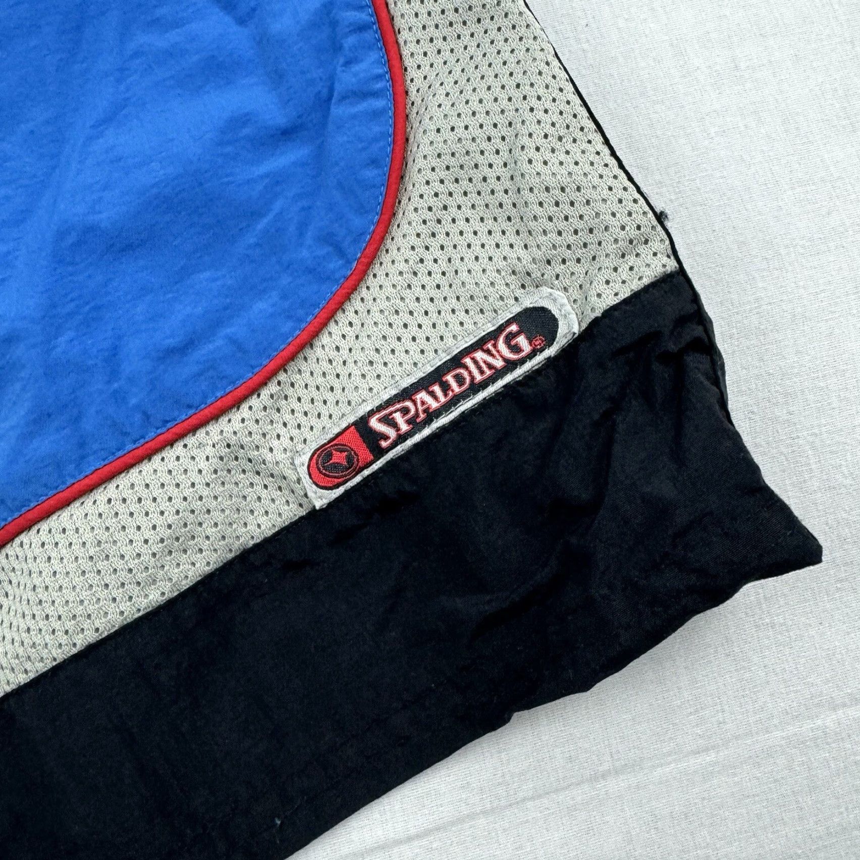 Spalding Vintage Spalding Swim Trunks Adult XL Blue Grunge Y2K Baggy Hipster Punk Shorts Size US 36 / EU 52 - 2 Thumbnail