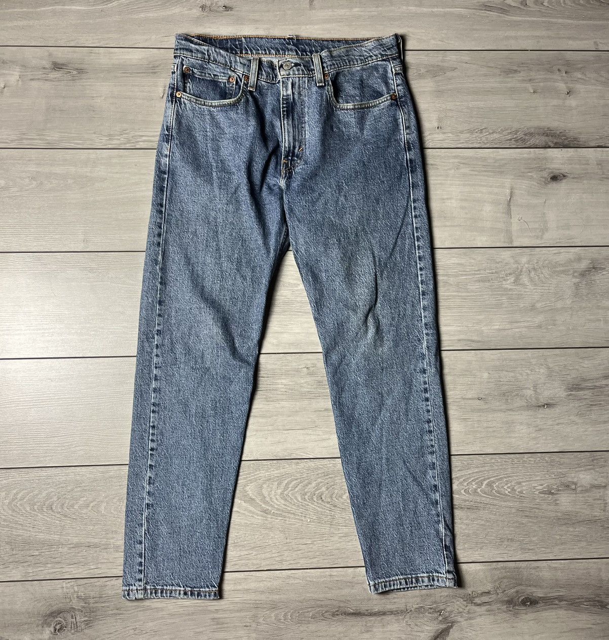 Levi's Levis Strauss denim jeans Lot 502 HI-BALL size 34/30 Size US 32 / EU 48 - 2 Thumbnail