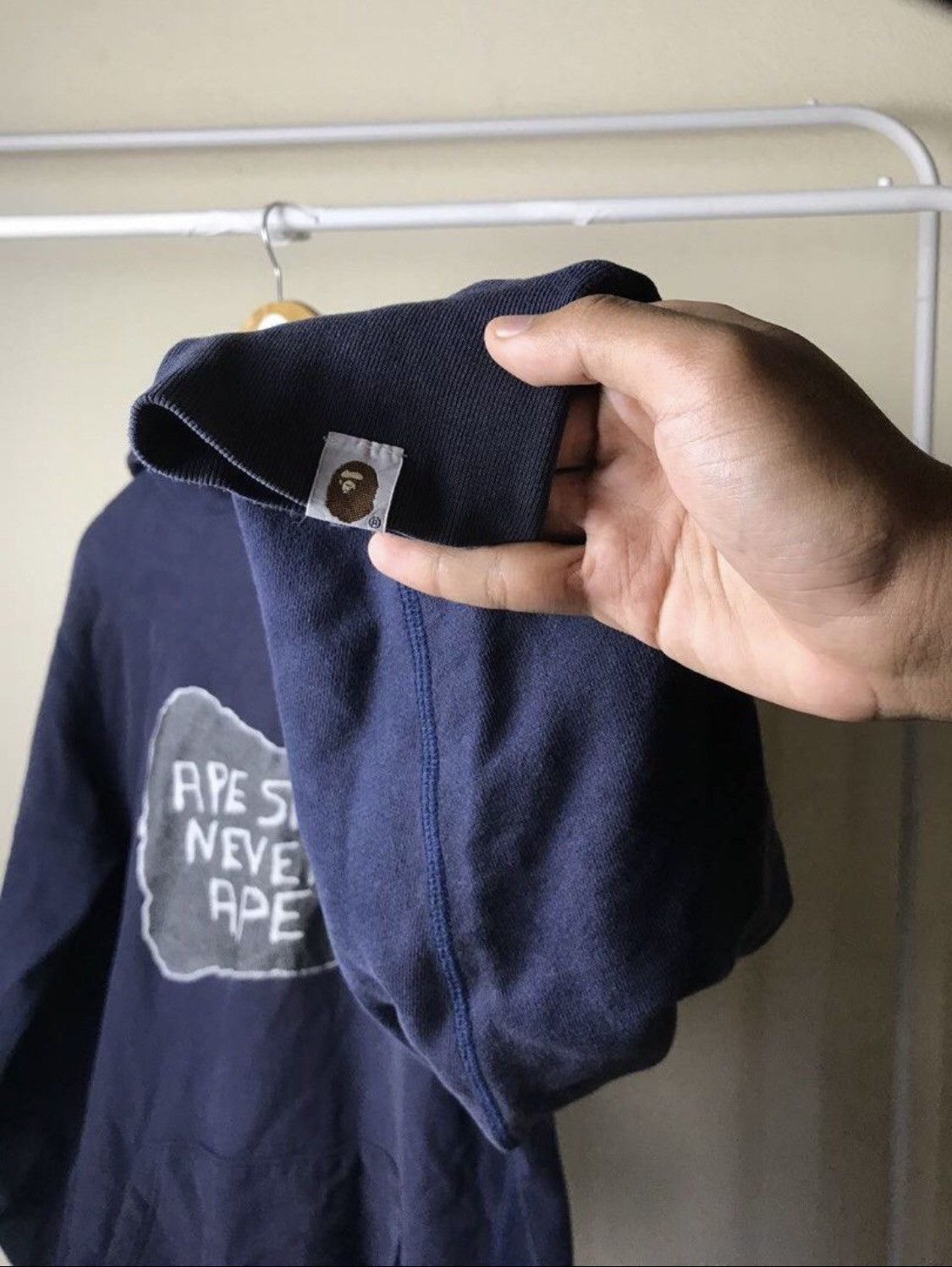 Bape OG CIRCA 2000 APE SHALL NEVER KILL APE HOODIE Size US L / EU 52-54 / 3 - 3 Thumbnail