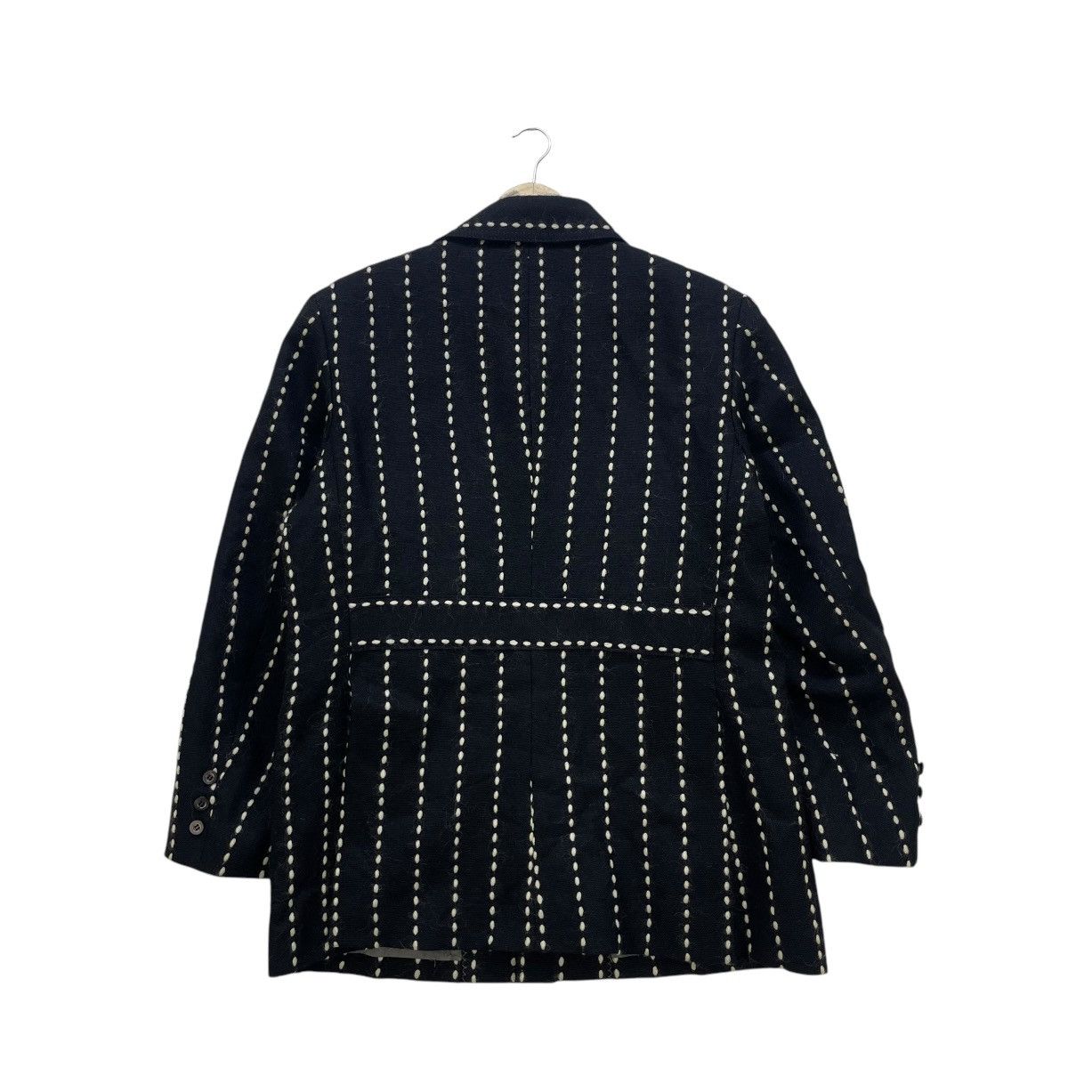 Designer × Issey Miyake 💥Vintage MC Roman Stitching Stripe Down Jacket Size US M / EU 48-50 / 2 - 2 Thumbnail