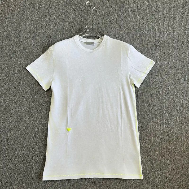 Dior Dior Summer White Cotton Logo T-Shirt 0089 Size US S / EU 44-46 / 1 - 1 Thumbnail