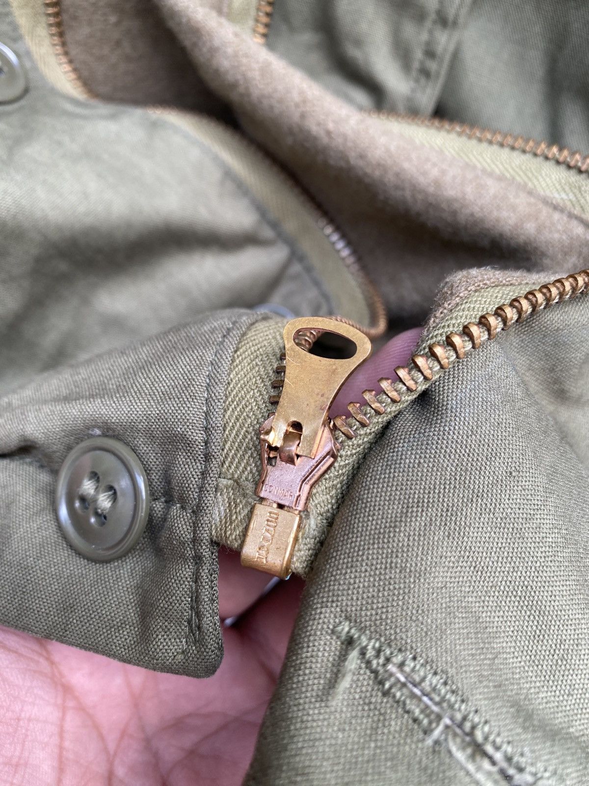Vintage USN 1944 Field Jacket WW2 N-4 Deck Jacket Size US M / EU 48-50 / 2 - 15 Thumbnail