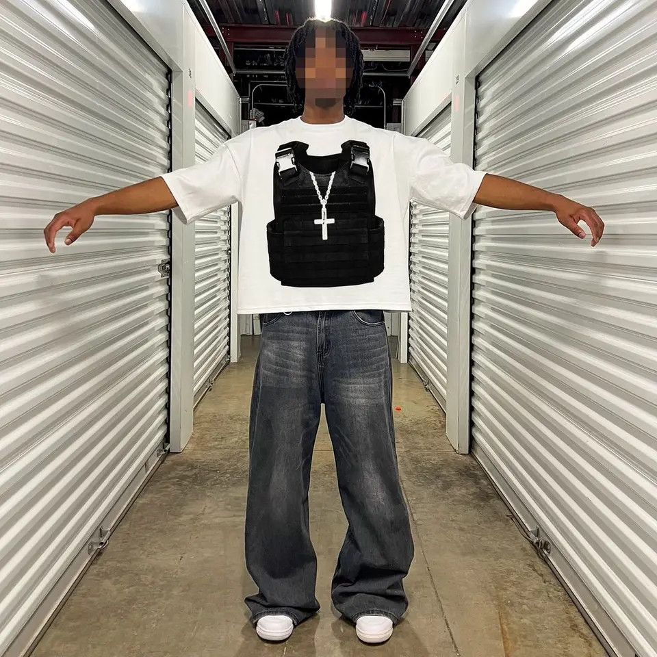Other Streetwear Pattern Graphic Tee Size US L / EU 52-54 / 3 - 3 Thumbnail