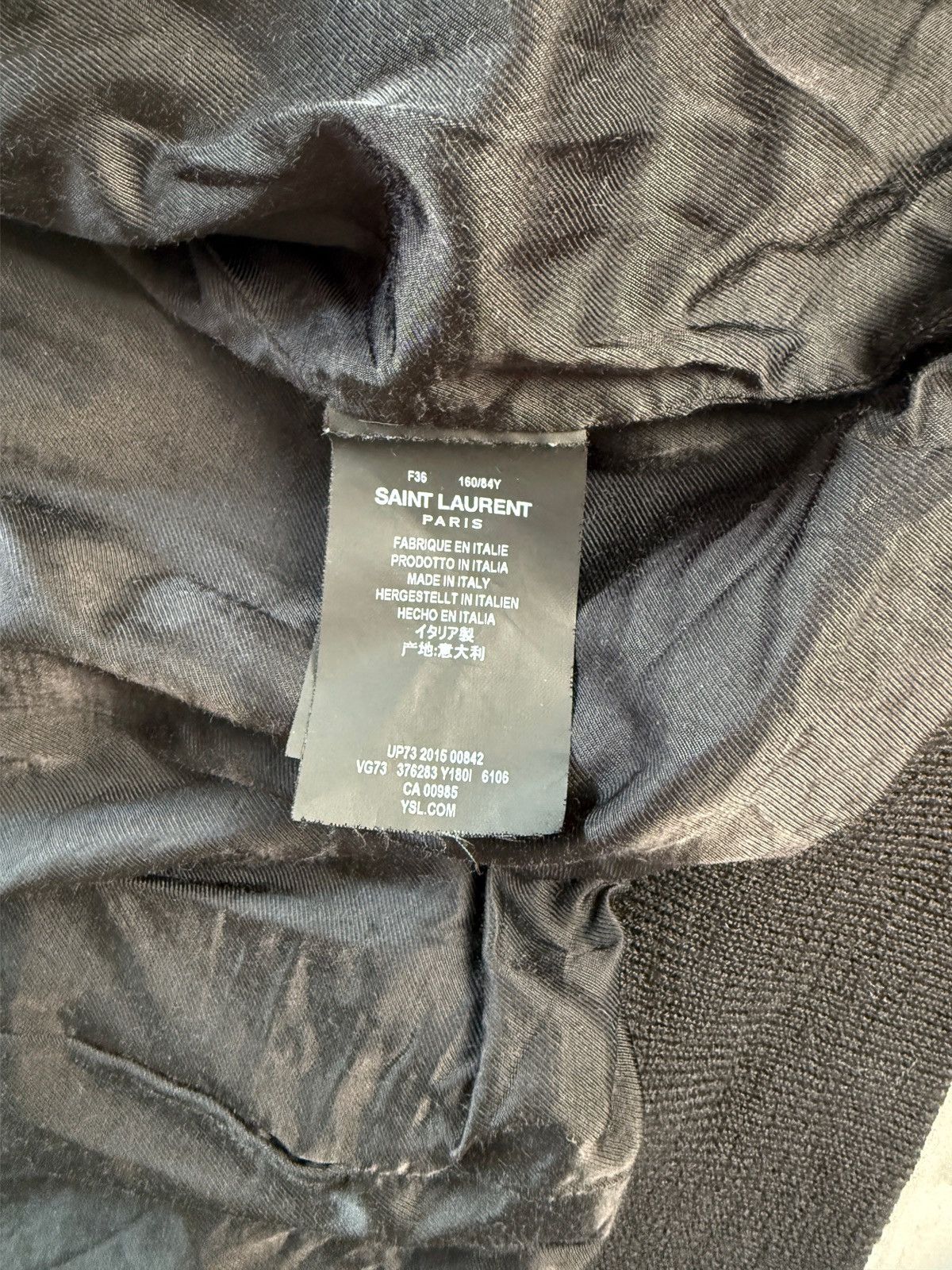 Saint Laurent Paris Saint Laurent Teddy Size XS / US 0-2 / IT 36-38 - 10 Thumbnail