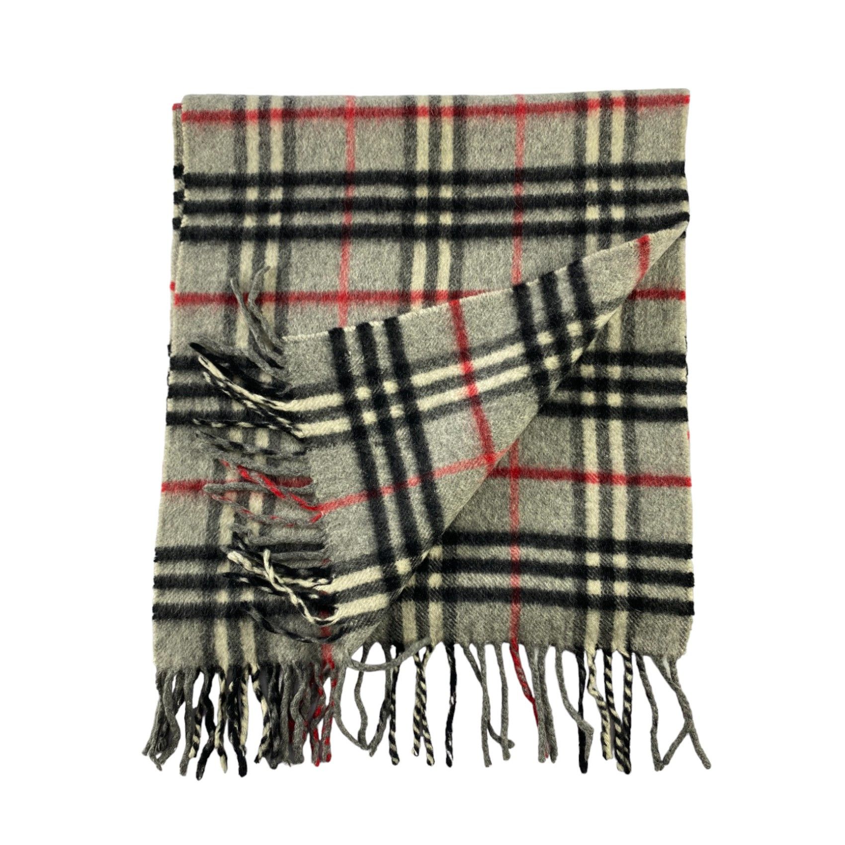 Burberry × Vintage Burberry Scarf / Muffler / Neckwear - WW1464 Size ONE SIZE - 4 Thumbnail