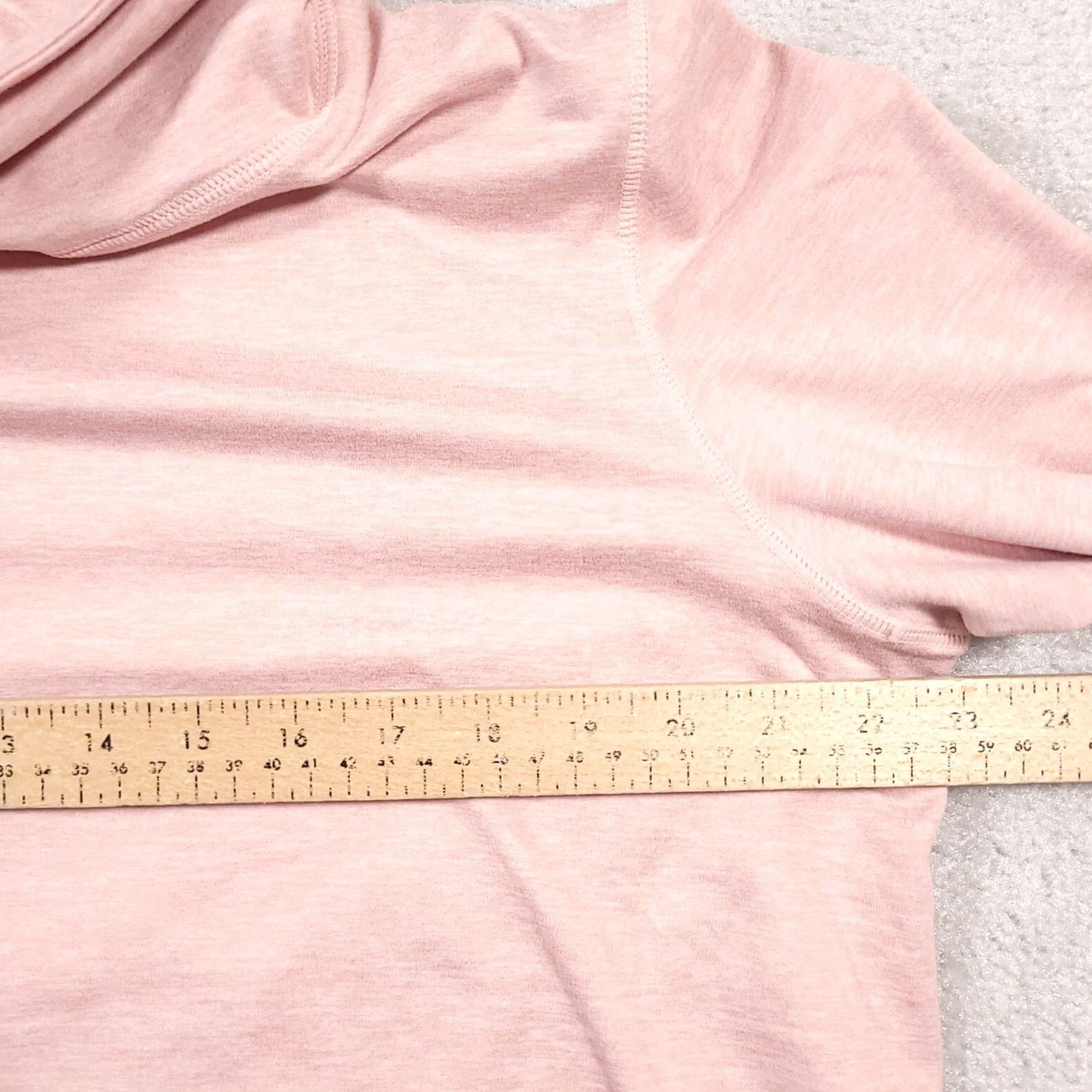 Vintage Gaiam Sweatshirt Women's XL Pink Cowl Neck Activewear Performance Thumbholes Shirt Fits Athletic Womens Size XL / US 12-14 / IT 48-50 - 7 Thumbnail