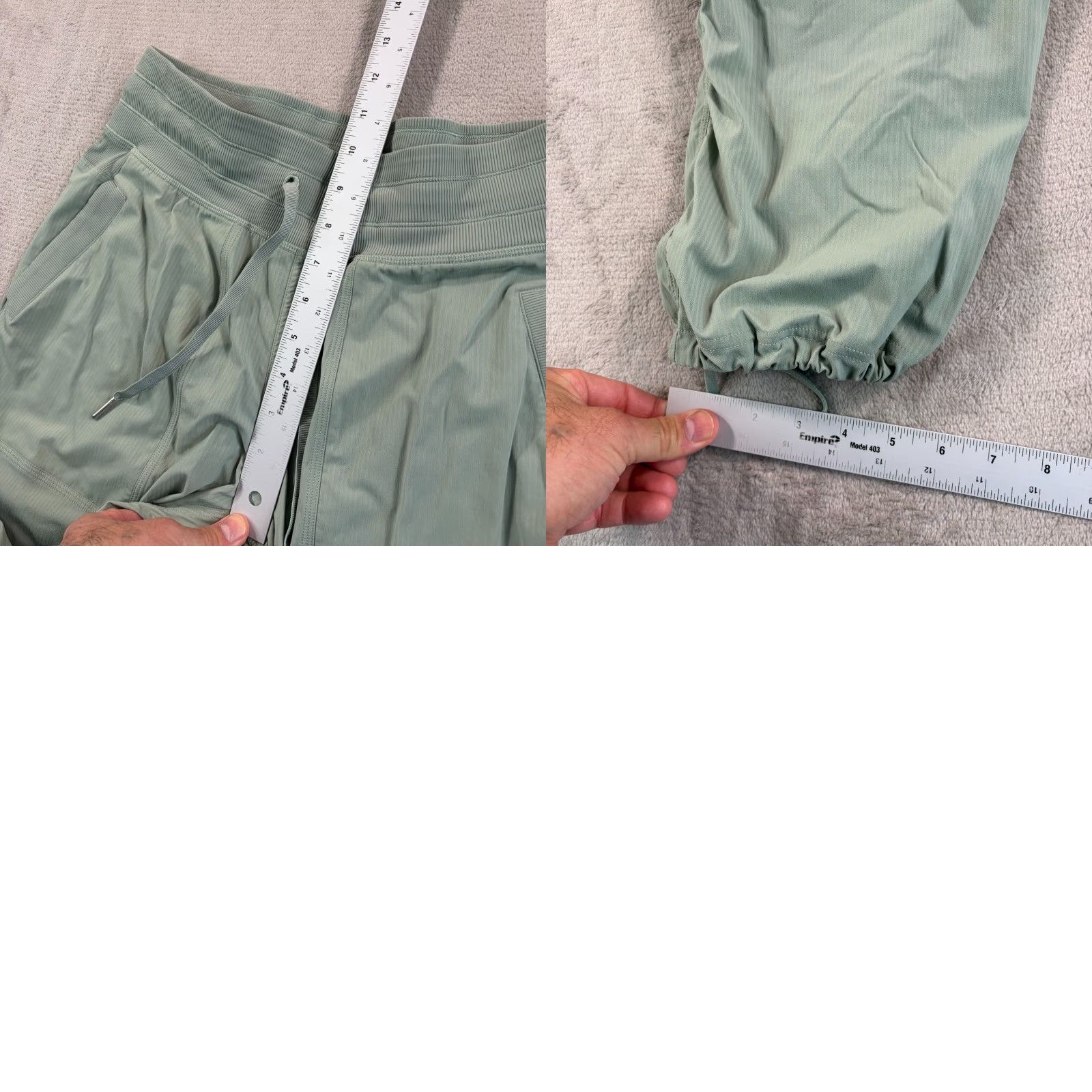 Lululemon VINTAGE Lululemon Dance Studio Pants Green 8 Women Regular Inseam 30" Drawstring Athleisure Dance Studio Fashion Sports Modern Designer Size 30" / US 8 / IT 44 - 8 Thumbnail