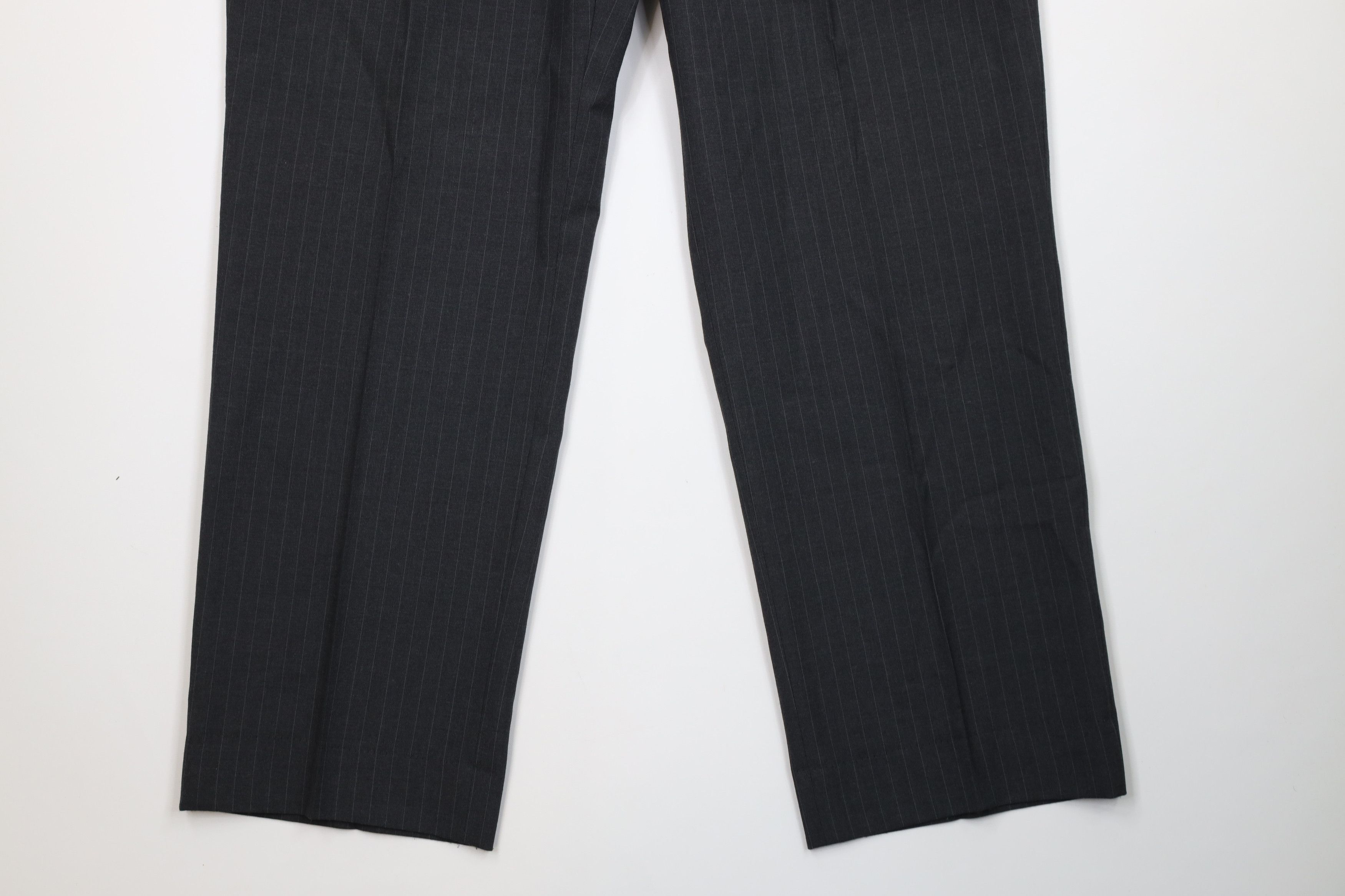 Vintage Vintage 70s Streetwear Pinstriped Wide Leg Chino Pants USA Size US 40 / EU 56 - 4 Thumbnail