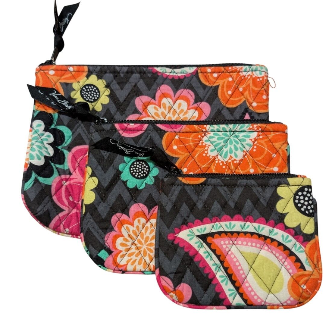 Vera Bradley RETIRED 5-PC Vera Bradley "Ziggy Zinna" Glenna Shoulder Bag Size ONE SIZE - 10 Thumbnail
