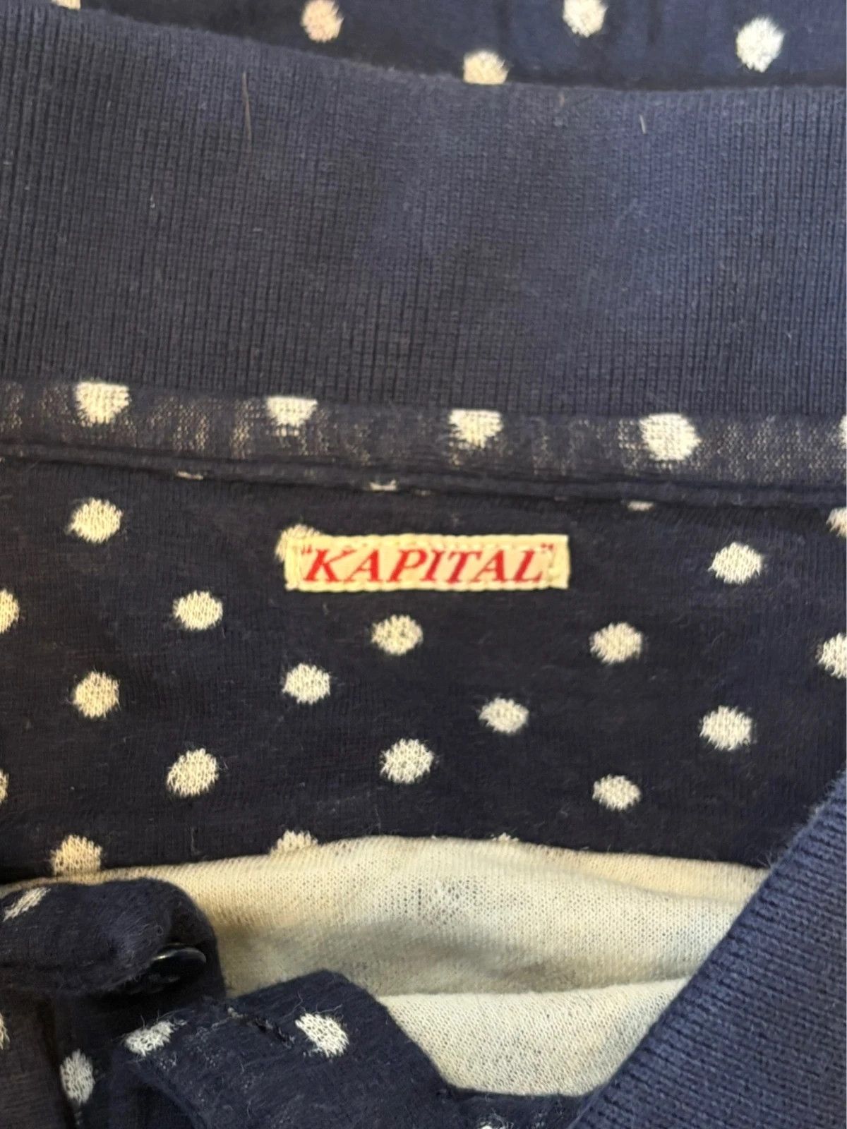 Kapital Kapital Polka Dot polo T-shirt Size US M / EU 48-50 / 2 - 4 Thumbnail