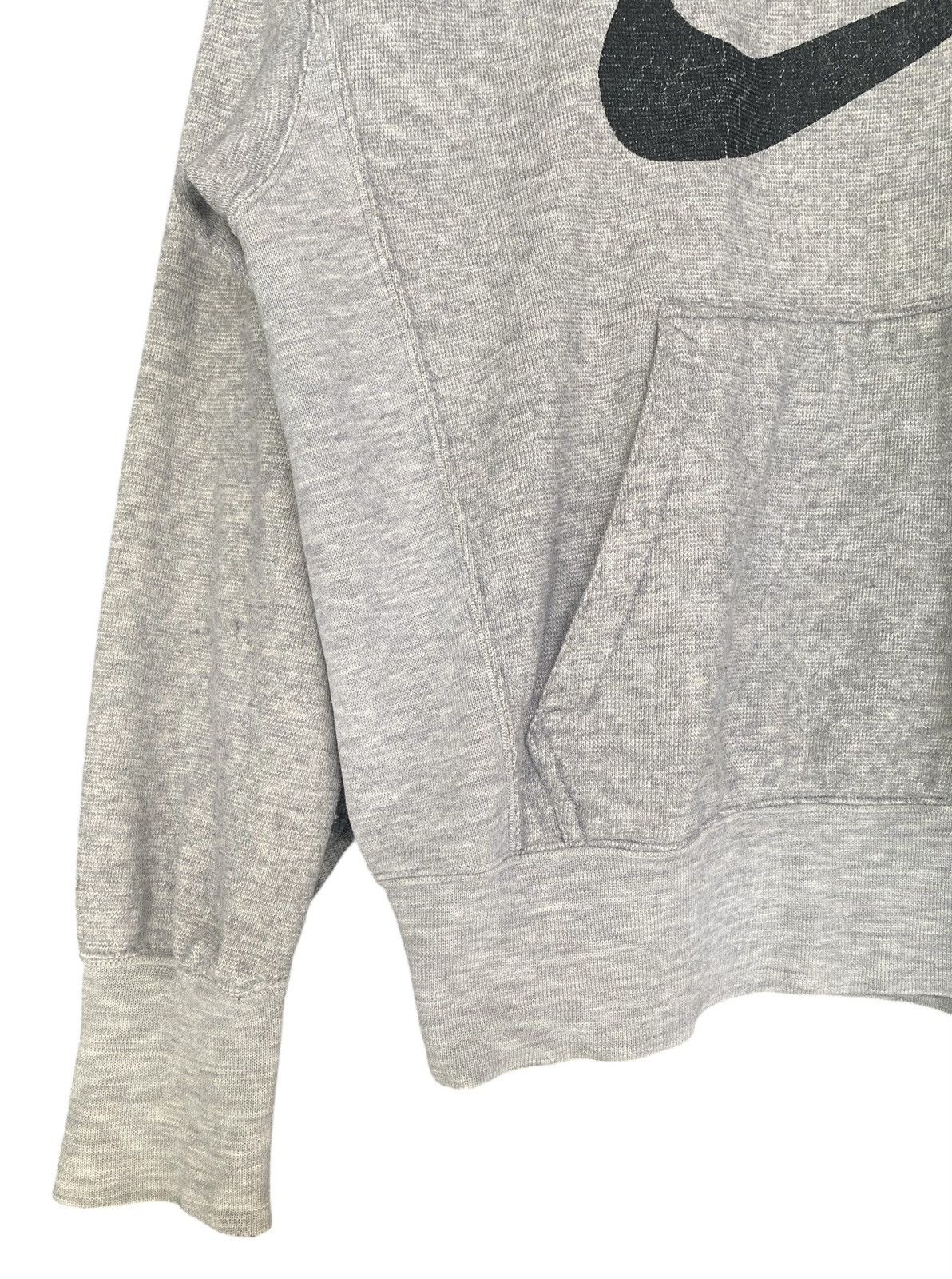 Vintage Vintage 90s NIKE Grey Tag Hoodie Sweatshirt Size US M / EU 48-50 / 2 - 6 Thumbnail