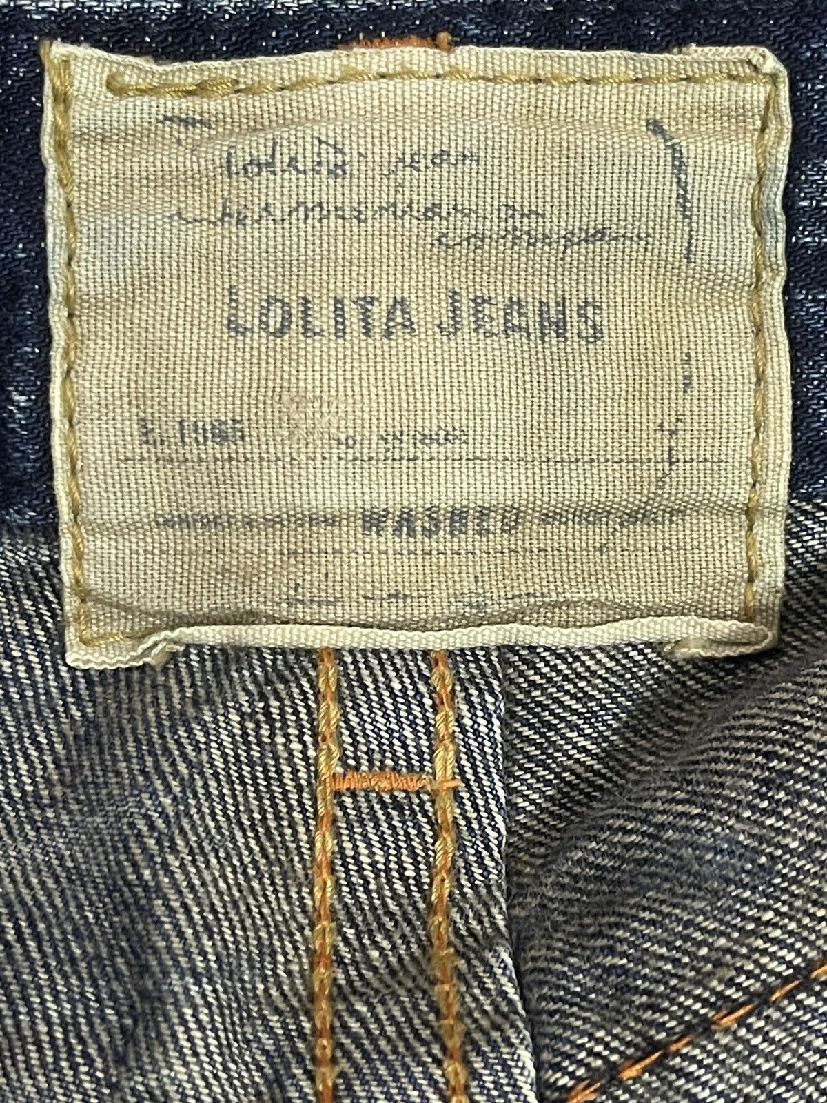 Tornado Mart Vintage Japanese Brand Faded Wash Distress Loose Jeans Size US 32 / EU 48 - 9 Thumbnail
