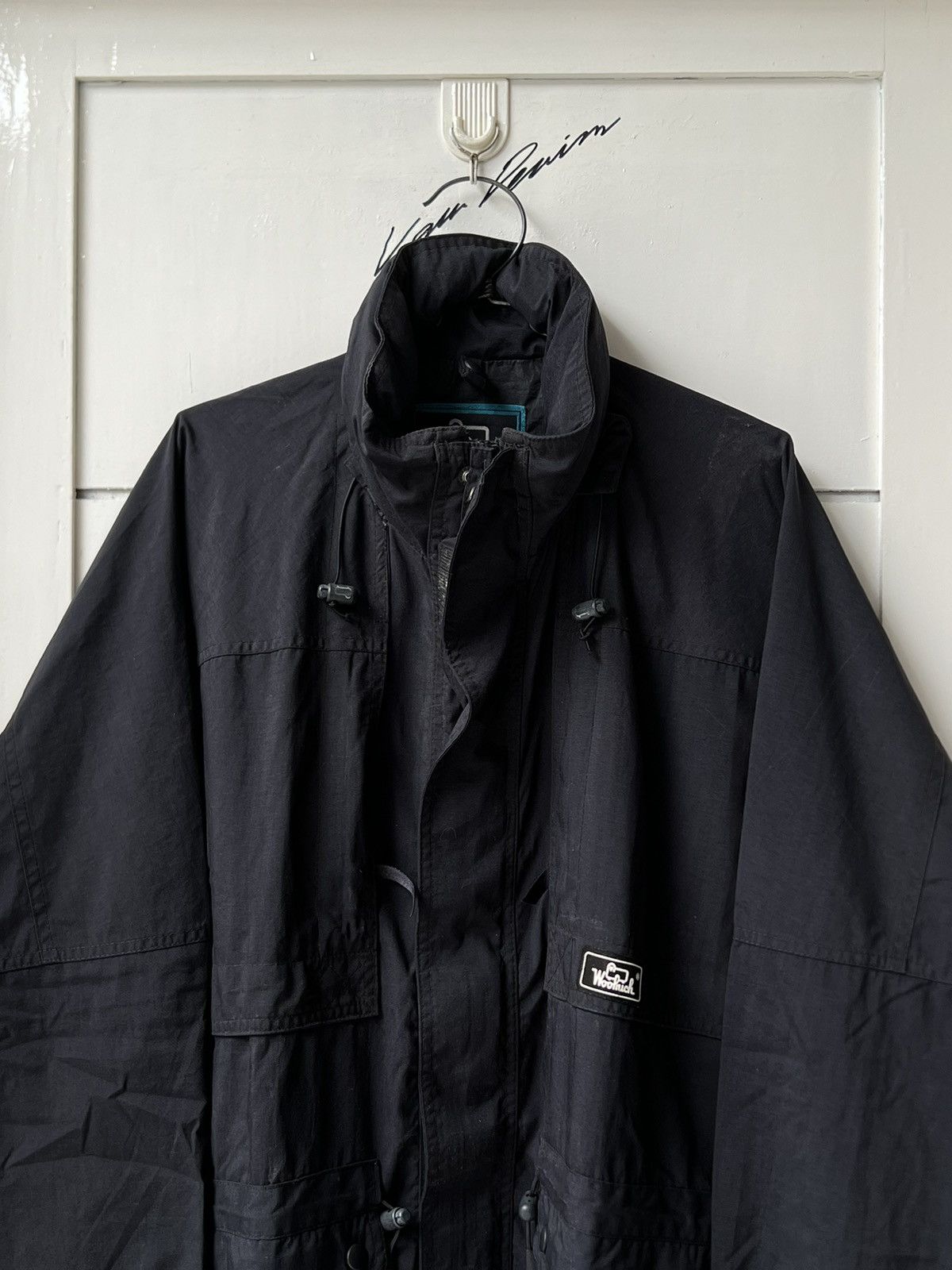 Woolrich Woolen Mills WOOL RICH Zip Coat Jacket Size US XL / EU 56 / 4 - 2 Thumbnail