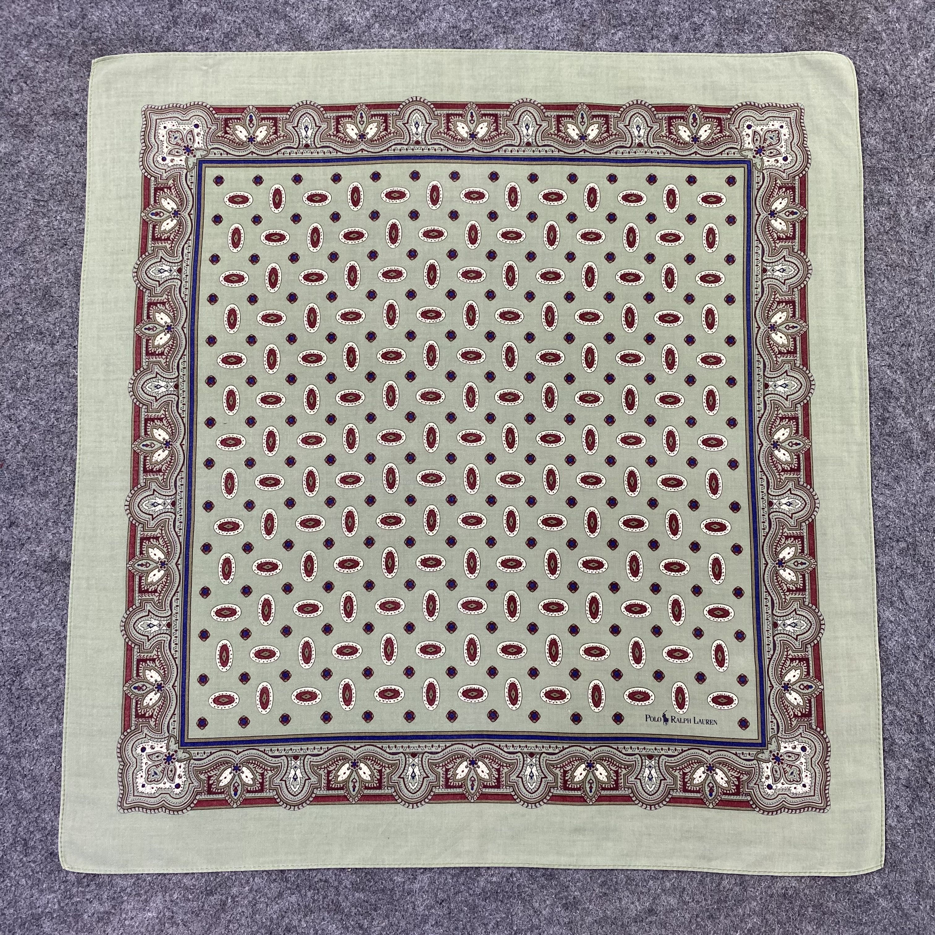 Polo Ralph Lauren Polo Ralph Lauren Handkerchief / Bandana / Neckerchief-B2223 Size ONE SIZE - 3 Thumbnail