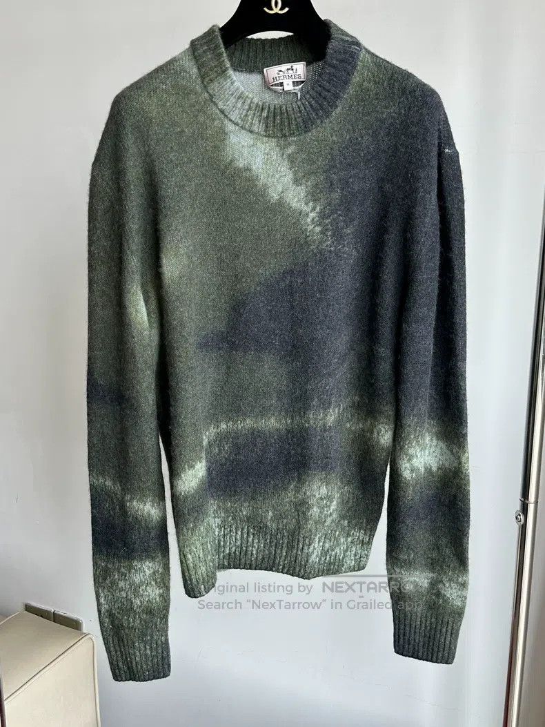 Hermes Autumn and winter men's sweater round neck knitwear