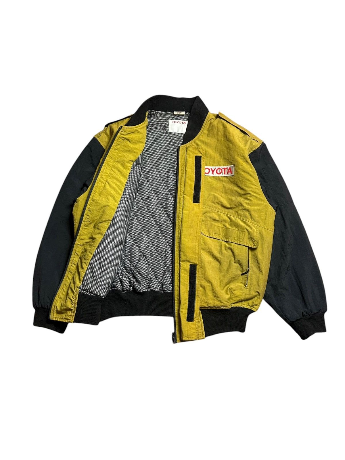 Gear for Sports Vtg JDM Toyota Racing Motor Sport Racing Team Jacket Bomber Size US L / EU 52-54 / 3 - 4 Thumbnail