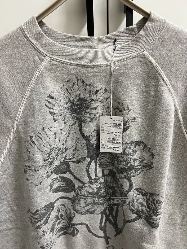 Saint Michael Saint Michael Floral distressed vintage sweatshirt Size US L / EU 52-54 / 3 - 3 Thumbnail
