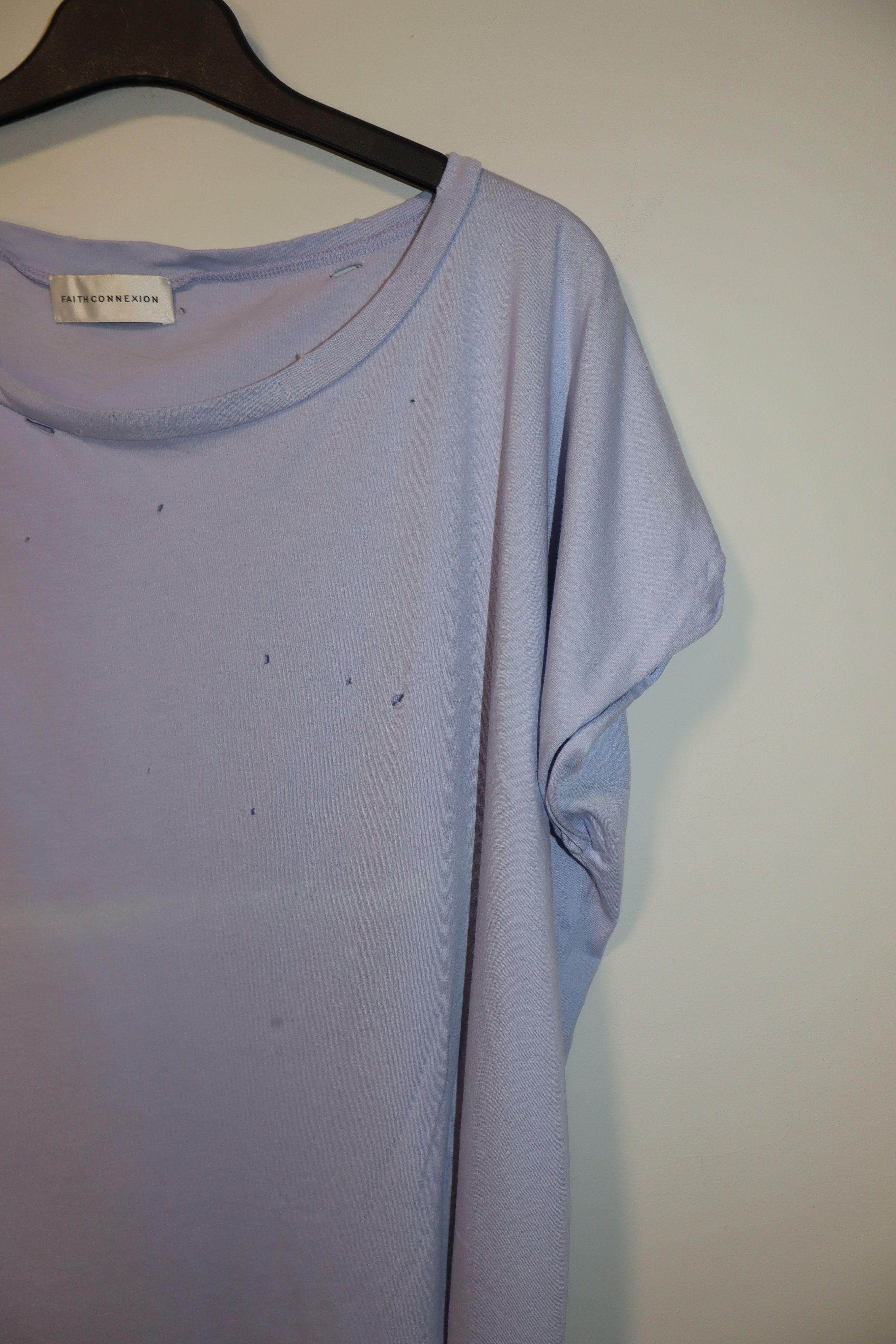 Faith Connexion Destroy boatneck t-shirt Size S / US 4 / IT 40 - 2 Thumbnail