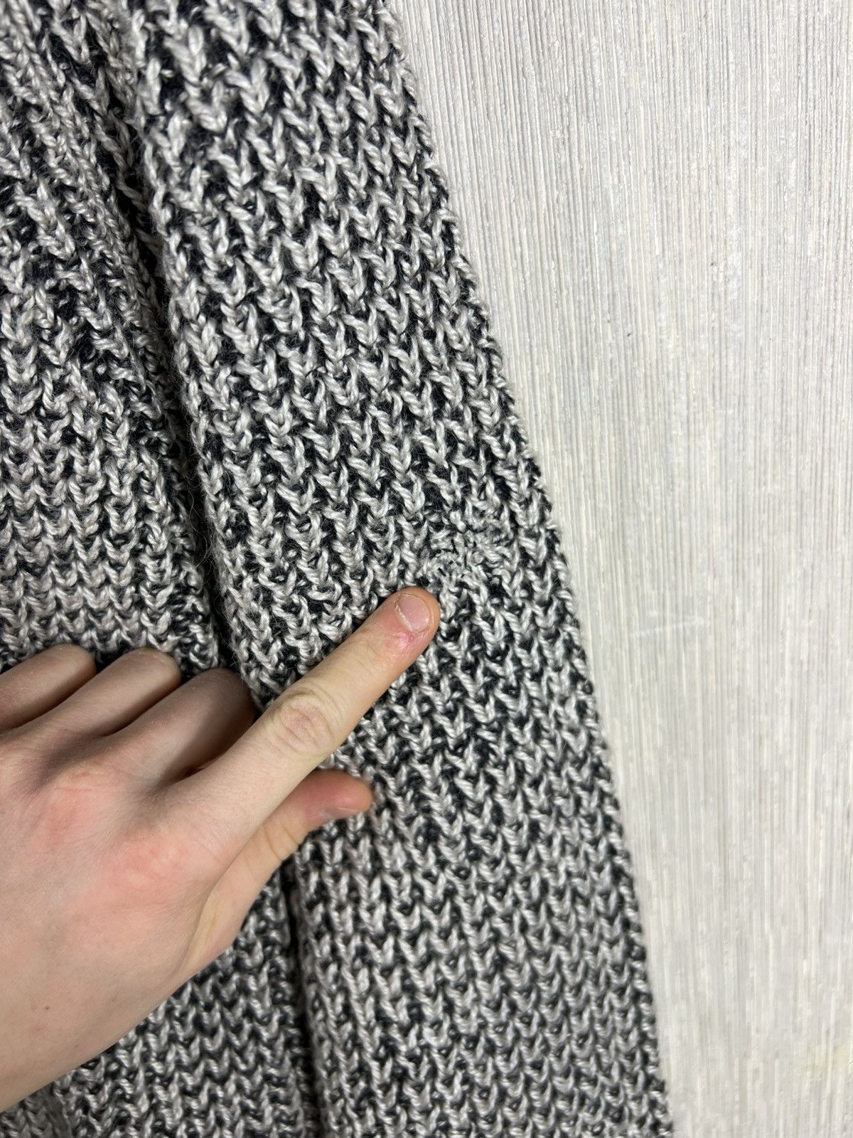 Ermenegildo Zegna Ermenegildo Zegna wool mohair heavy knitted sweater luxury Size US XL / EU 56 / 4 - 13 Thumbnail