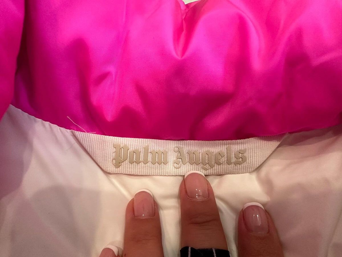 Designer × Palm Angels Palm Angels Pink Cropped Jacket Size XS / US 0-2 / IT 36-38 - 2 Thumbnail