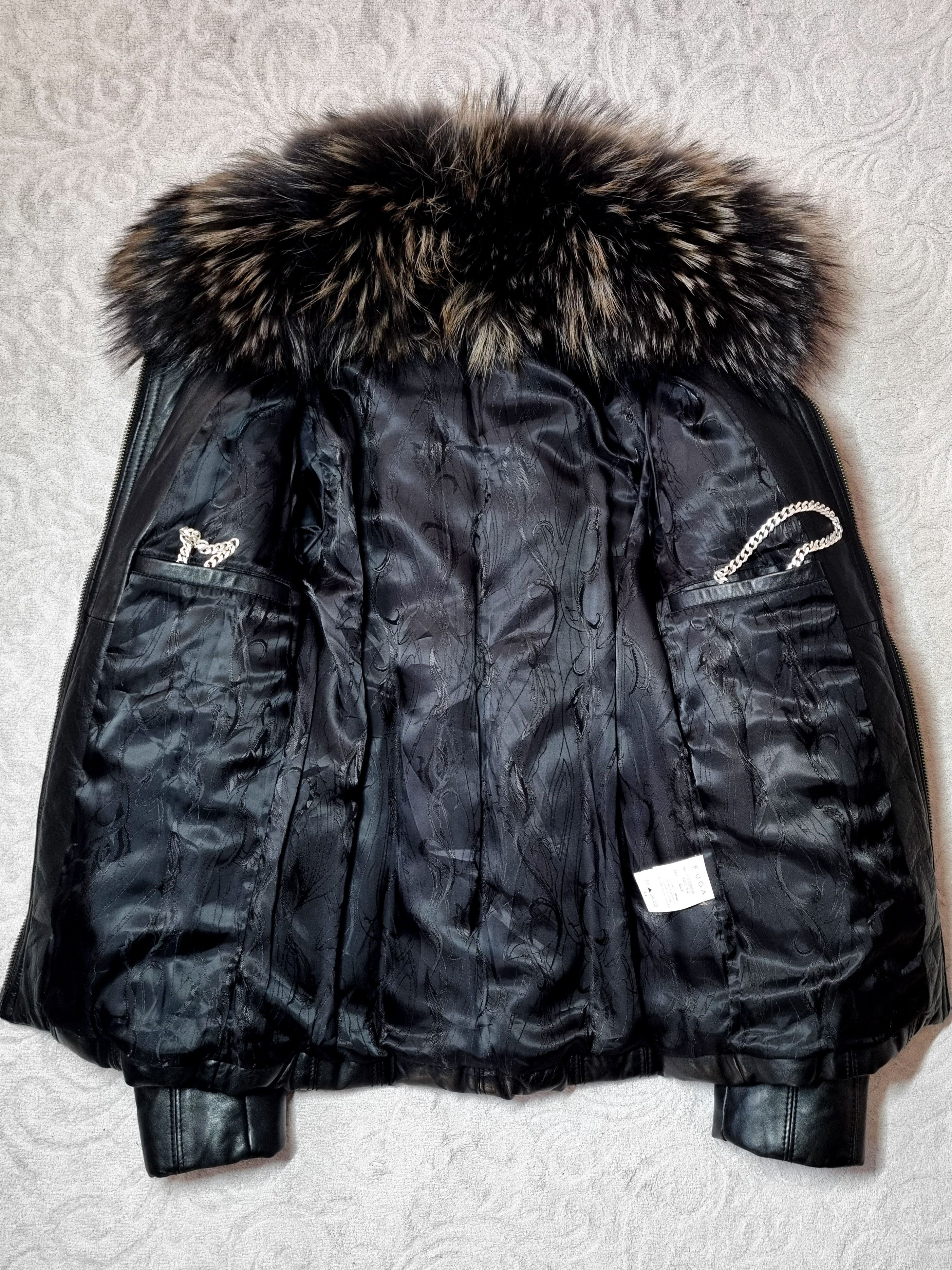 If Six Was Nine Fuga Horsehide Down Jacket with Raccoon Fur Size US S / EU 44-46 / 1 - 5 Thumbnail