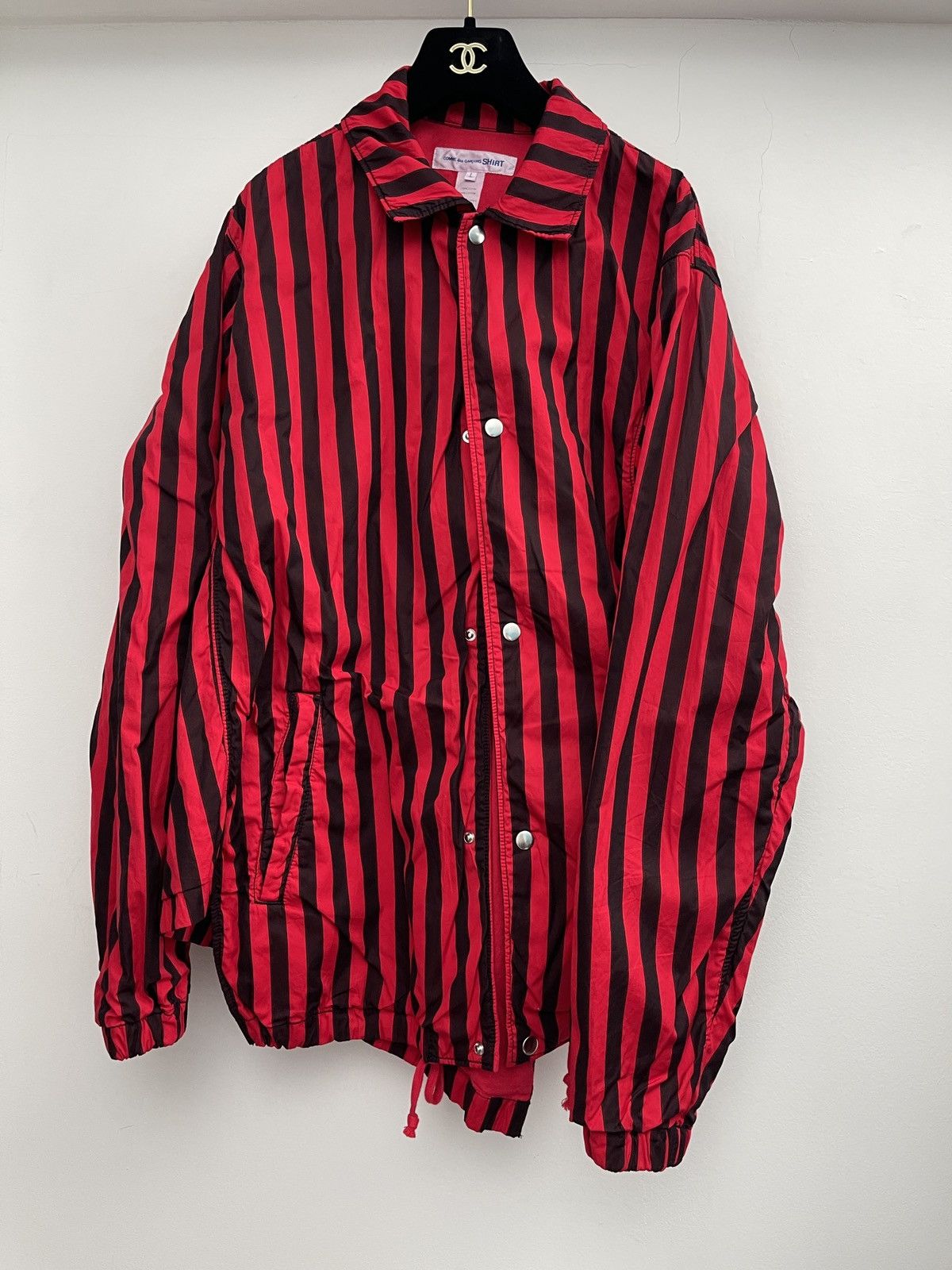 Comme des Garcons COMME des GARCONS Coach Jacket size L Size US L / EU 52-54 / 3 - 1 Thumbnail