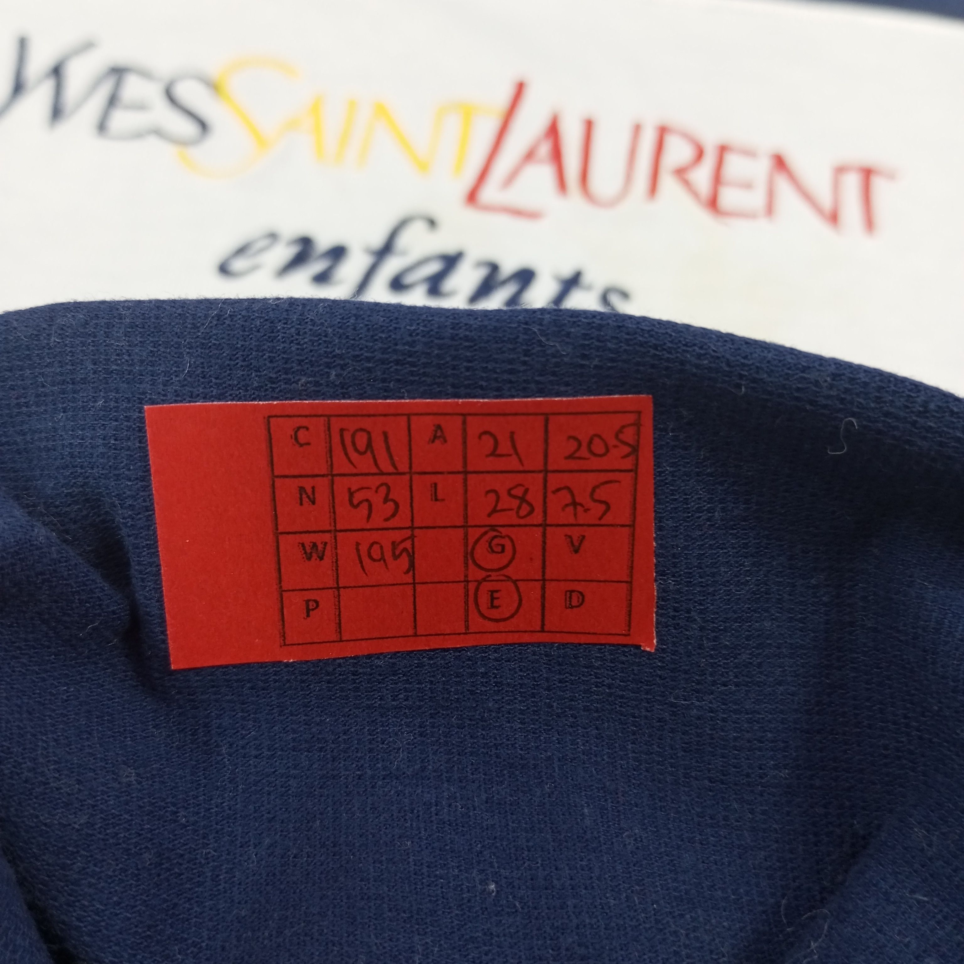 Vintage × Yves Saint Laurent Yves Saint Laurent Fashion Designer Brand Spellout Tshirt Size US L / EU 52-54 / 3 - 10 Thumbnail