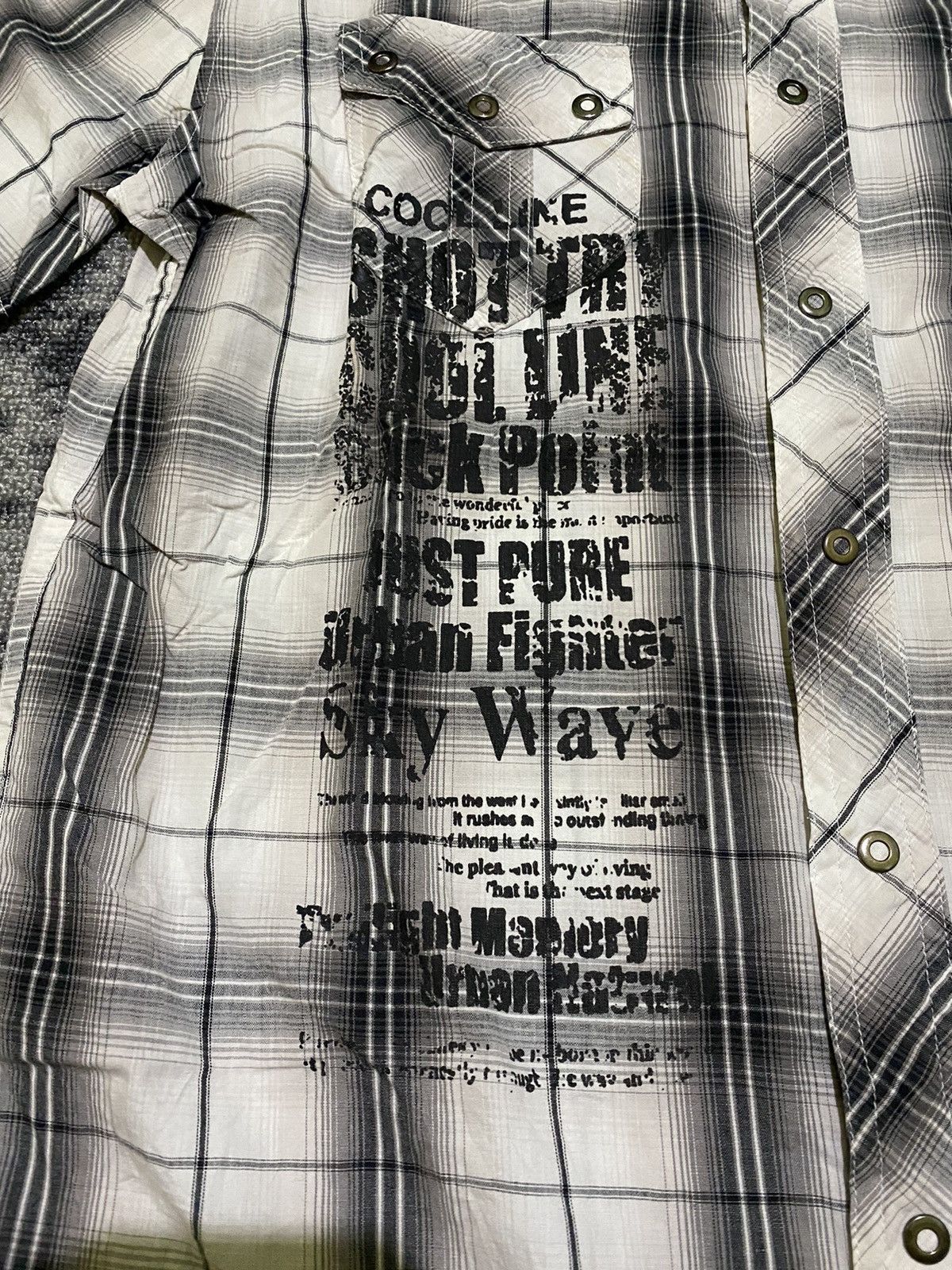 Hysteric Glamour Y2k Active time punk ifsixwasnine Shirt Size US L / EU 52-54 / 3 - 3 Thumbnail