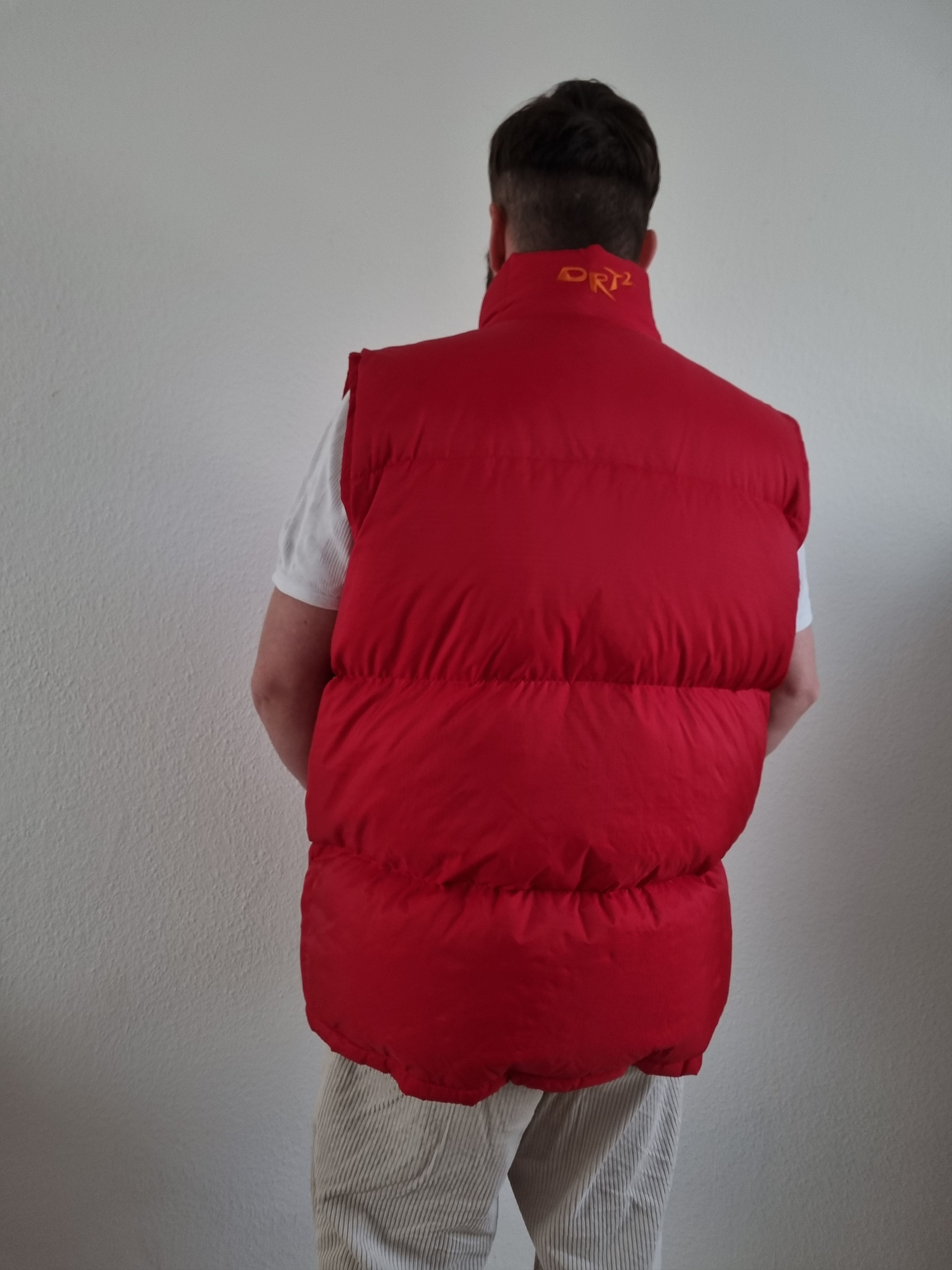 Reebok × Vintage Vintage Reebok Down Vest DRT2 Jacket Puffer Red 90s Y2K Size US XXL / EU 58 / 5 - 10 Thumbnail