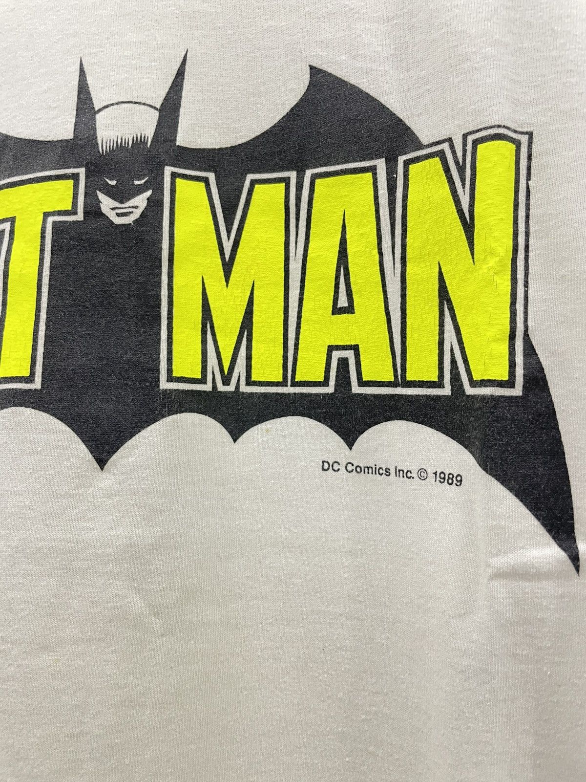 Vintage Bintage 80’s Batman Logo Shirt Size US M / EU 48-50 / 2 - 4 Thumbnail