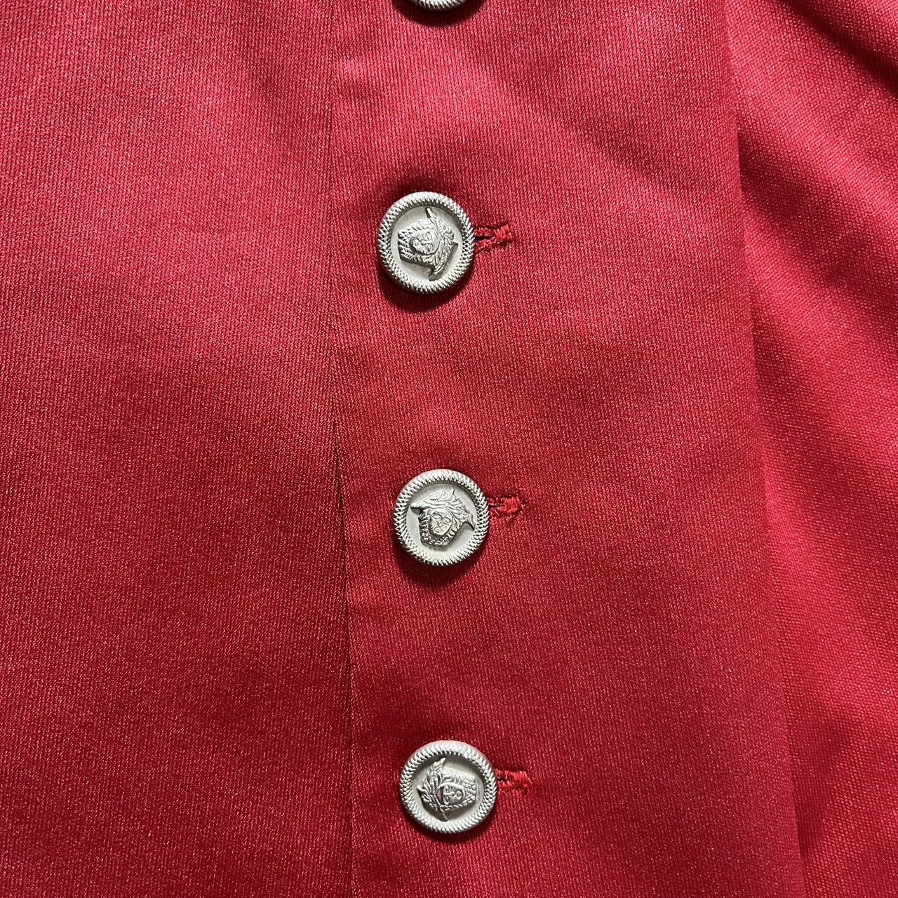 Versace × Versace Jeans Couture × Versus Versace Jeans Couture Red Silk Shirt Size US S / EU 44-46 / 1 - 9 Thumbnail