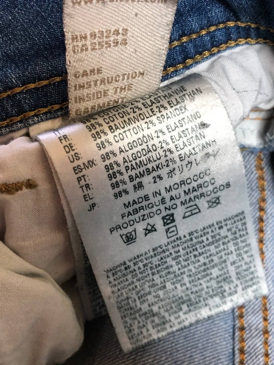 Diesel × Vintage Vintage Diesel 90’s Y2K Style Baggy Wide Denim Jeans Pants Size US 29 - 2 Thumbnail
