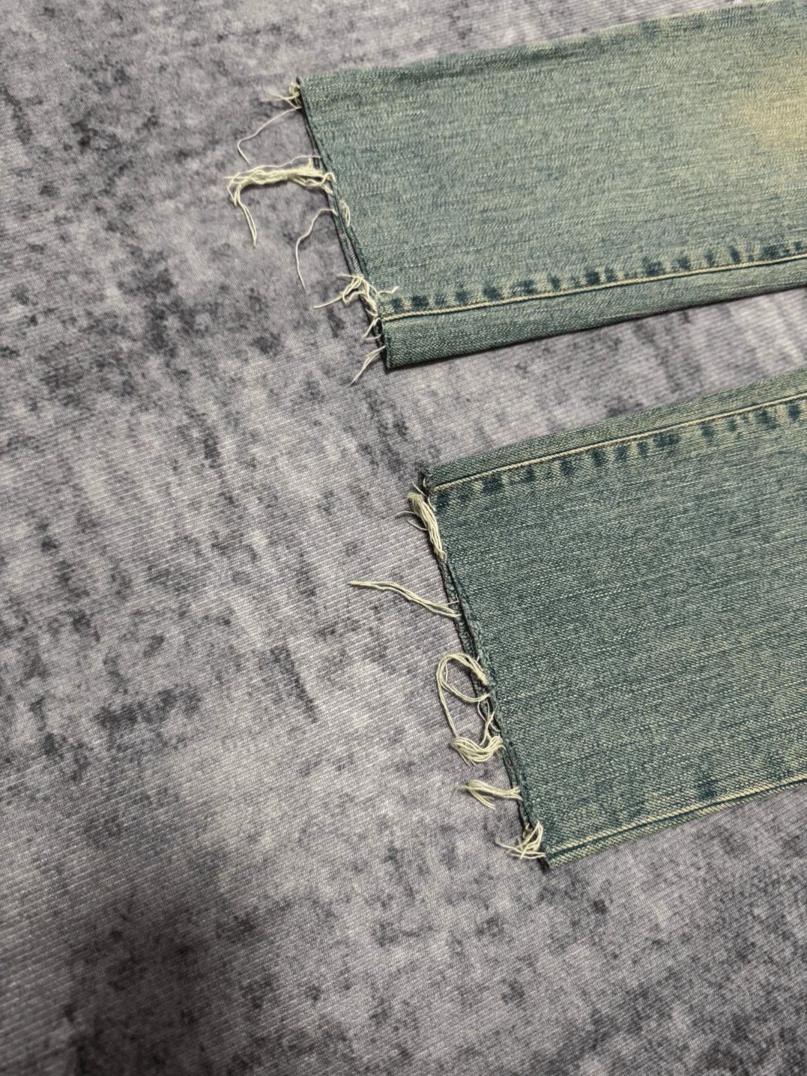 Saint Laurent Paris Saint Laurent Paris by Hedi 16SS Mud Wash Double Cut Denim- Size US 29 - 5 Thumbnail