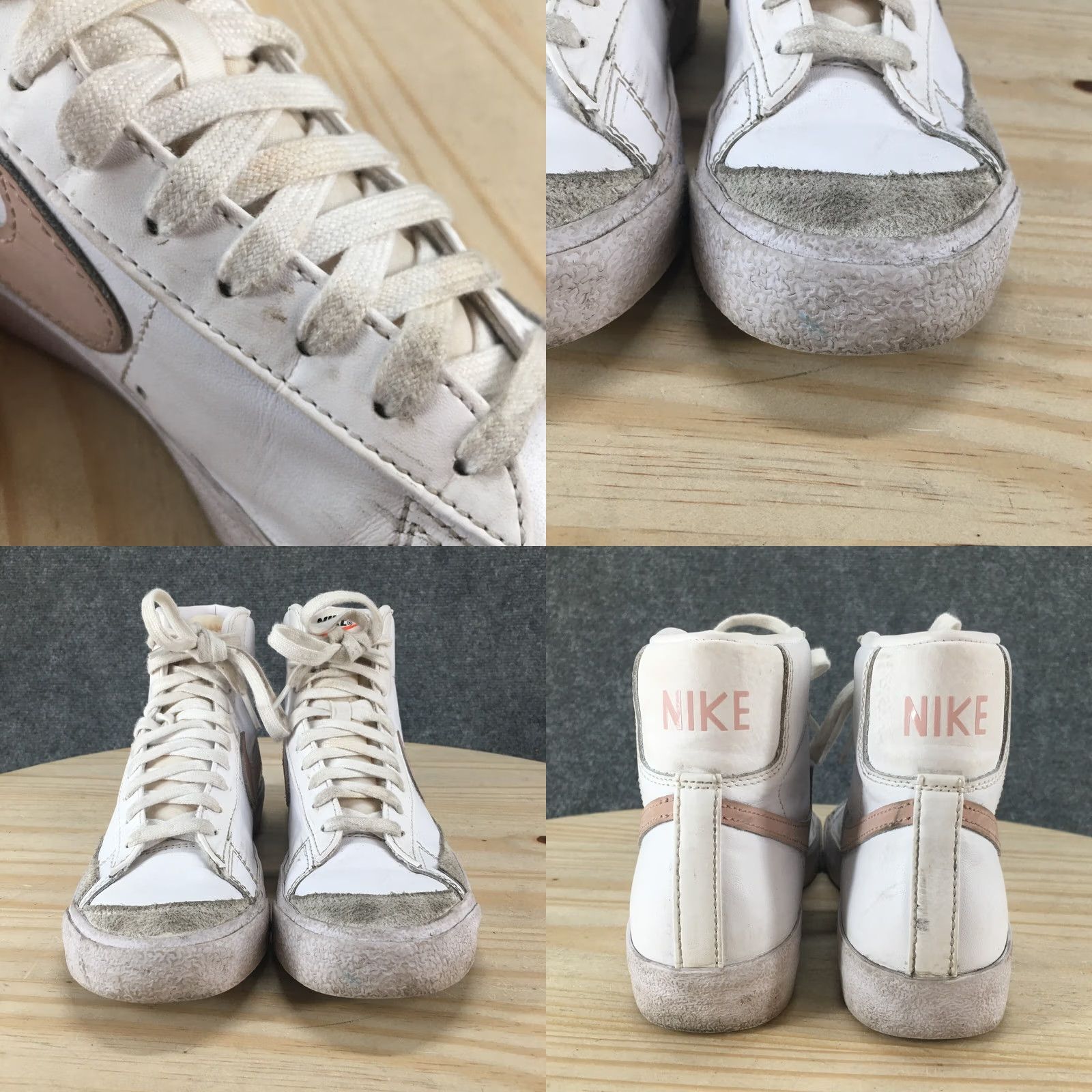 Nike Nike Blazer Mid 77 Sneakers Women White Lace Up Comfort CZ1055-118 Shoe Size 7 Women's Athletic Sneaker Shoes Size M / US 6-8 / IT 42-44 - 8 Thumbnail