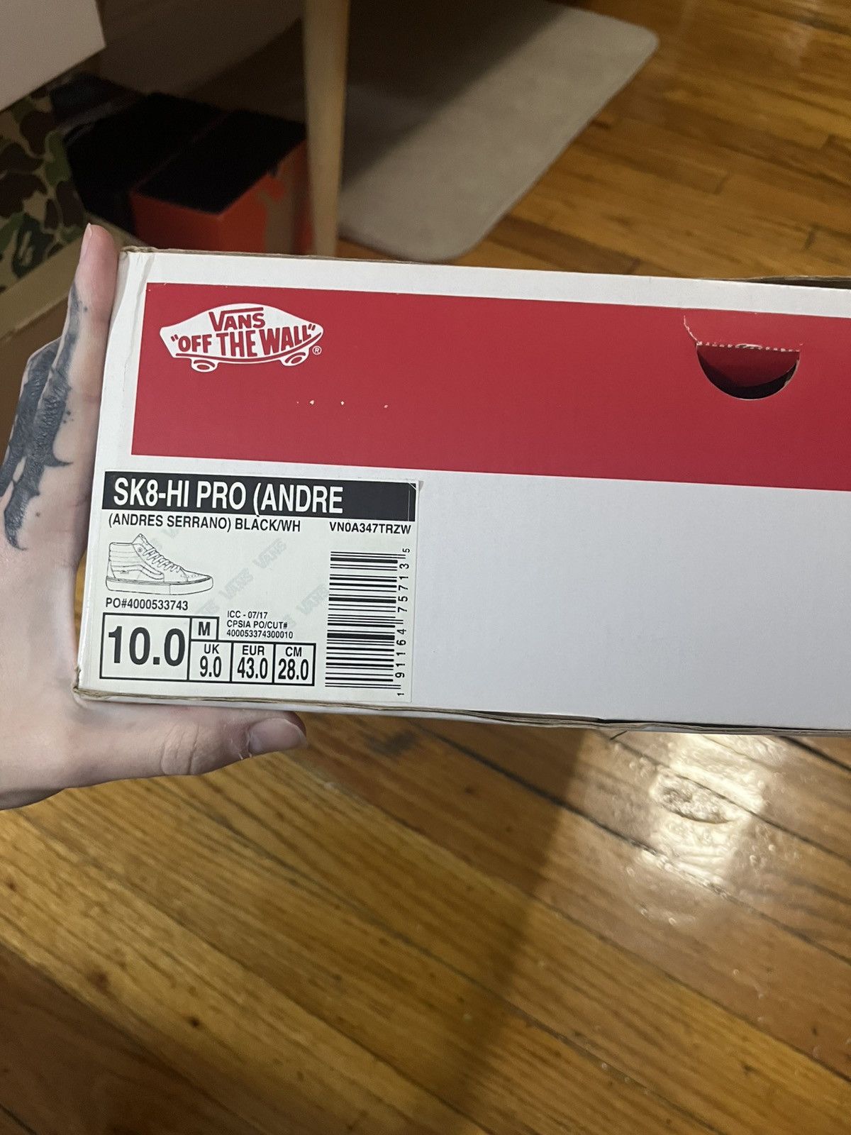 Supreme Supreme blood and semen high too vans Size US 10 / EU 43 - 10 Thumbnail