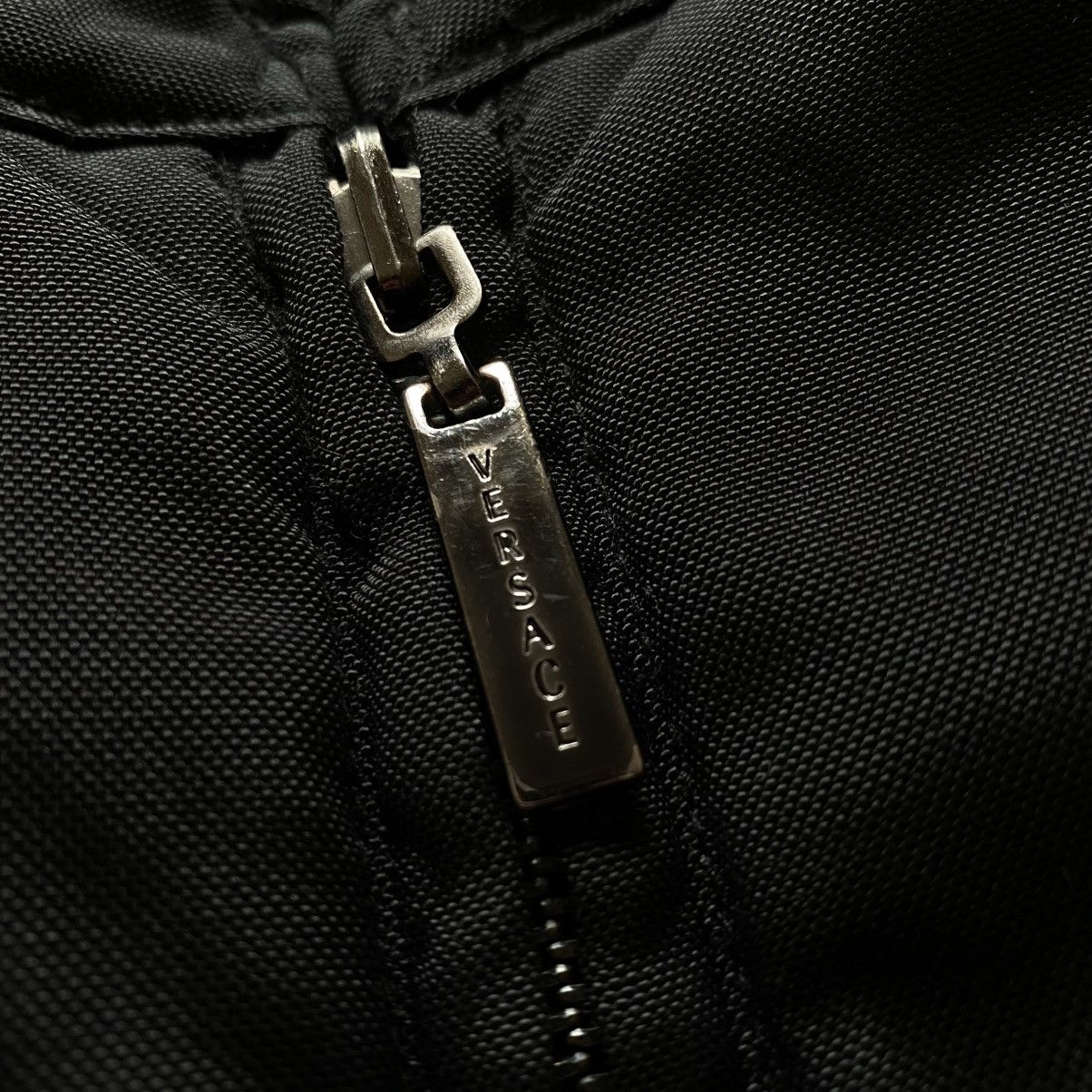 Versace Vintage Versace Collection Reversible Black Bomber Jacket Size US S / EU 44-46 / 1 - 8 Thumbnail
