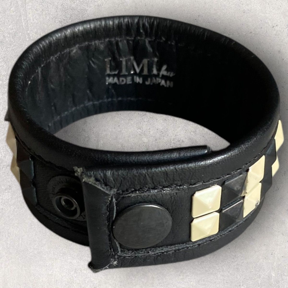 Yohji Yamamoto Lime Feu Two Row Studded Bracelet Size ONE SIZE - 3 Thumbnail