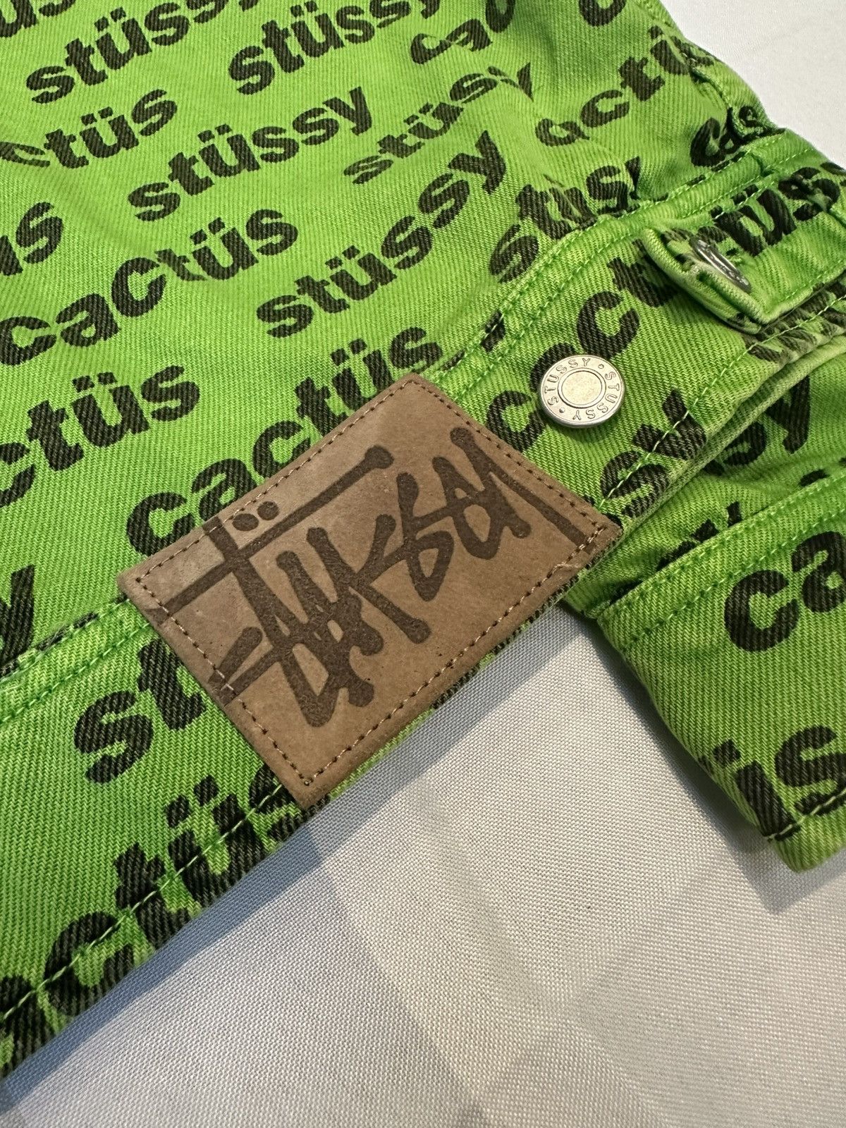 Cactus Plant Flea Market Stussy x cpfm work jacket green Size US S / EU 44-46 / 1 - 4 Thumbnail