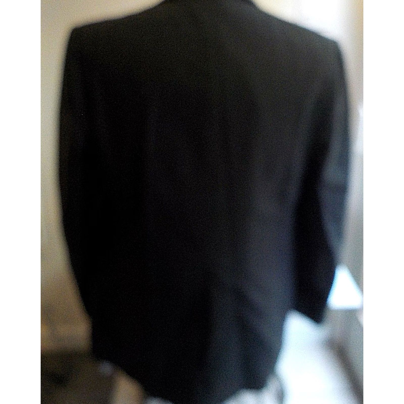 DAKS VINTAGE DAKS Suit 2 Button Pinstriped Gray Wool 42R Regular Pants 36x31 Mens Accessories Size 42R - 4 Thumbnail