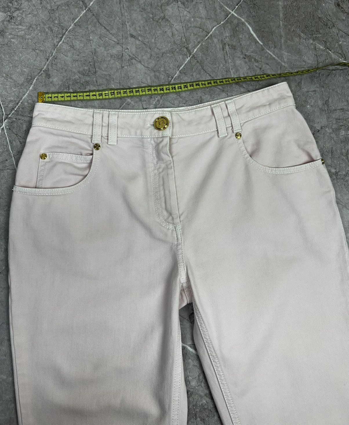 Balmain Balmain Parish Jeans Pink Size 30" / US 8 / IT 44 - 11 Thumbnail