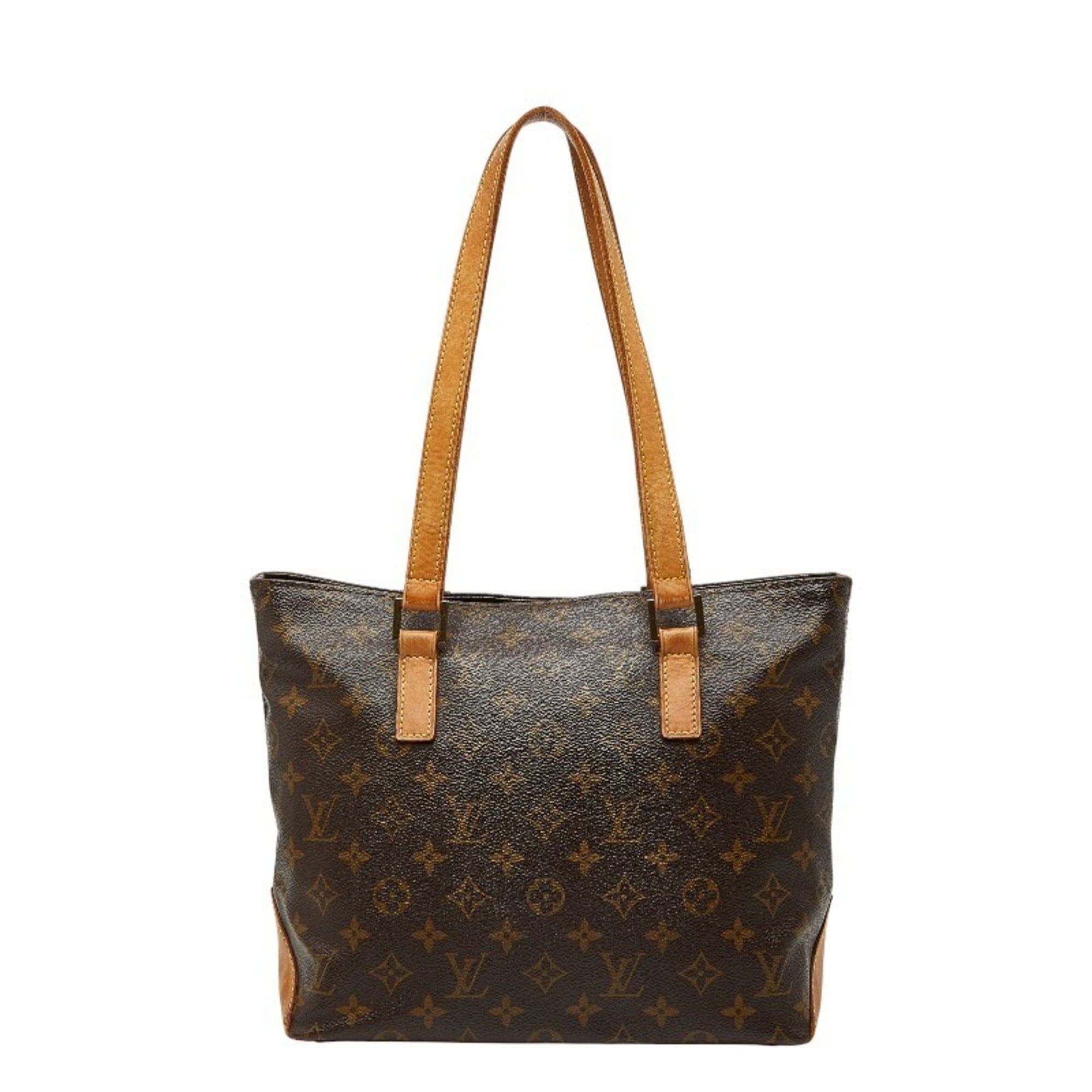 Louis Vuitton Louis Vuitton Monogram Cabas Piano Tote Bag Shoulder M51148 Brown Leather Women's LOUIS VUITTON Size ONE SIZE - 1 Thumbnail