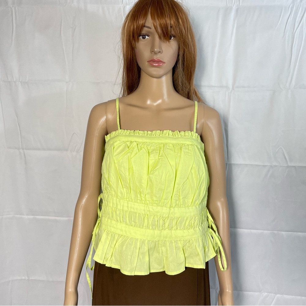 Free People New Free People Light Green Gabby Tube Top Size L Size L / US 10 / IT 46 - 3 Thumbnail