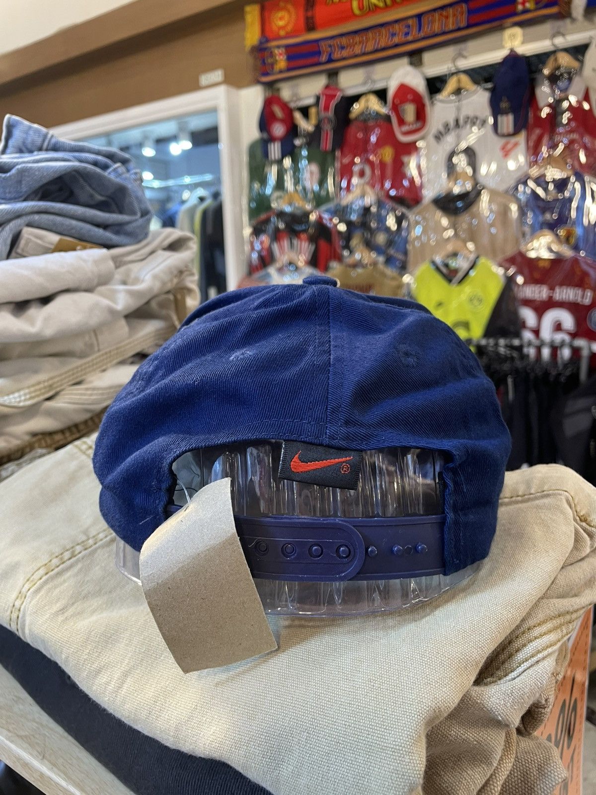 Nike Vintage Nike Spell Out Cap Size ONE SIZE - 6 Thumbnail
