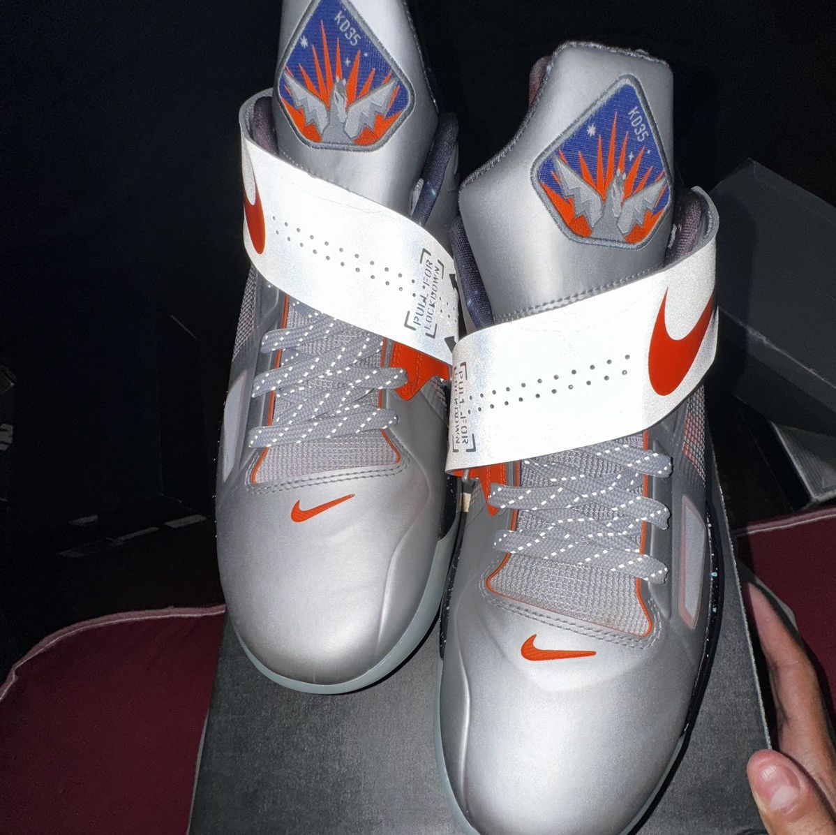 Nike KD GALAXY 4 ☄️ Size US 12 / EU 45 - 6 Thumbnail