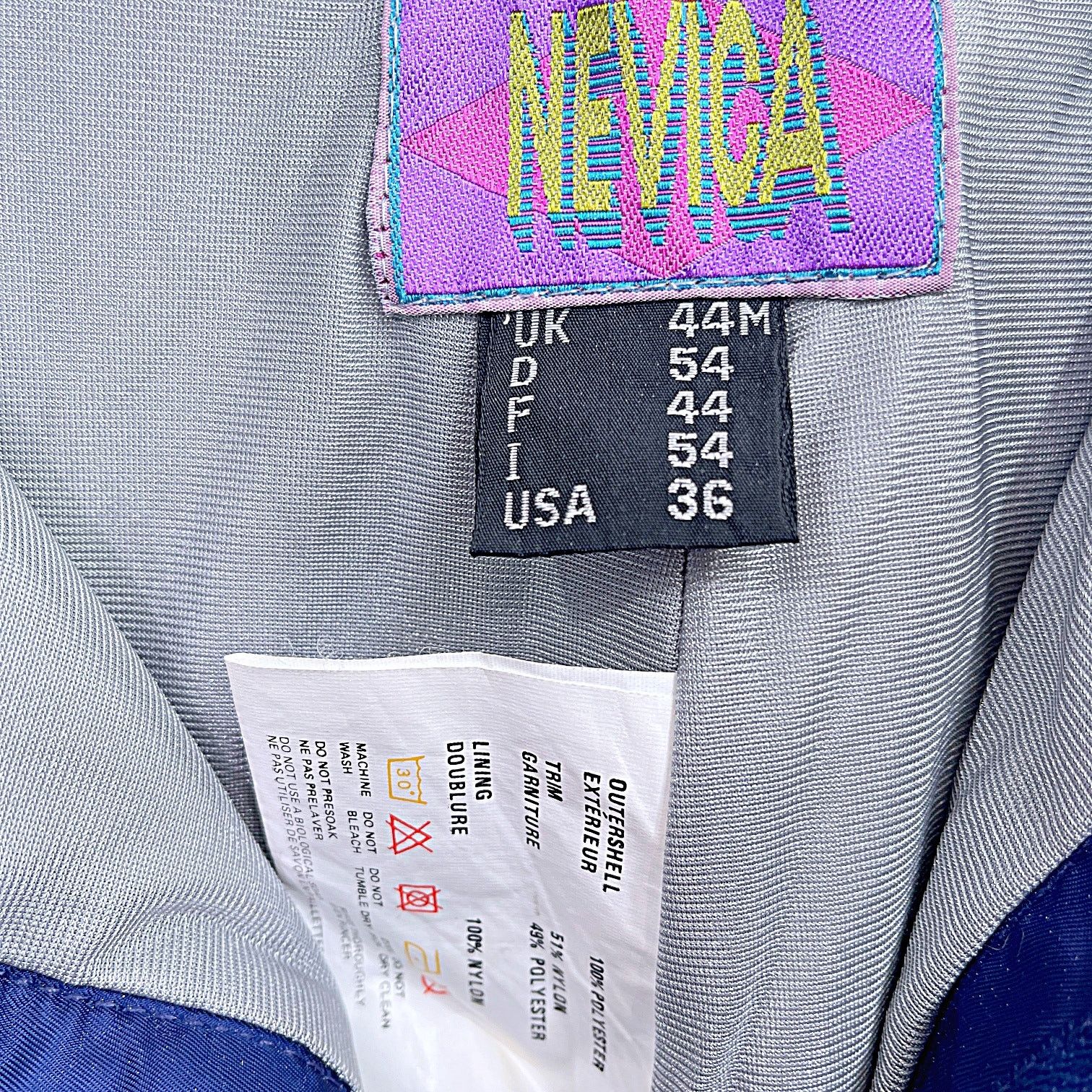 Vintage Nevica Ski Parka Snowsuit Vintage Mens 40 Jacket 36 Pants Size US M / EU 48-50 / 2 - 10 Thumbnail