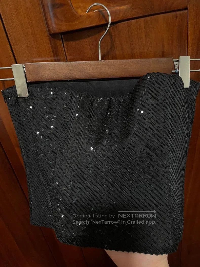 Brunello Cucinelli Brunello Cucinelli Sequin Strapless Top. Size US S / EU 44-46 / 1 - 4 Thumbnail